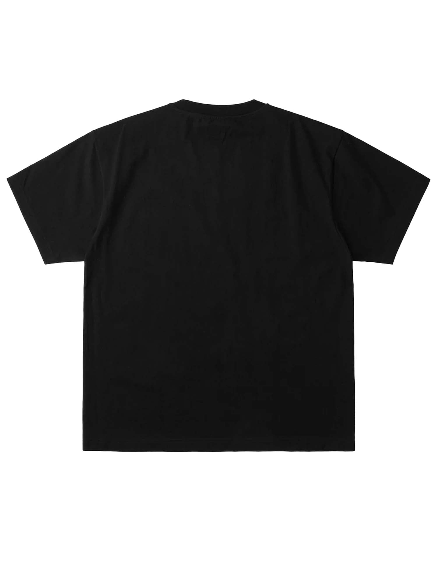 Evisu T-Shirt Lightning Seagull Graphic Print Nero