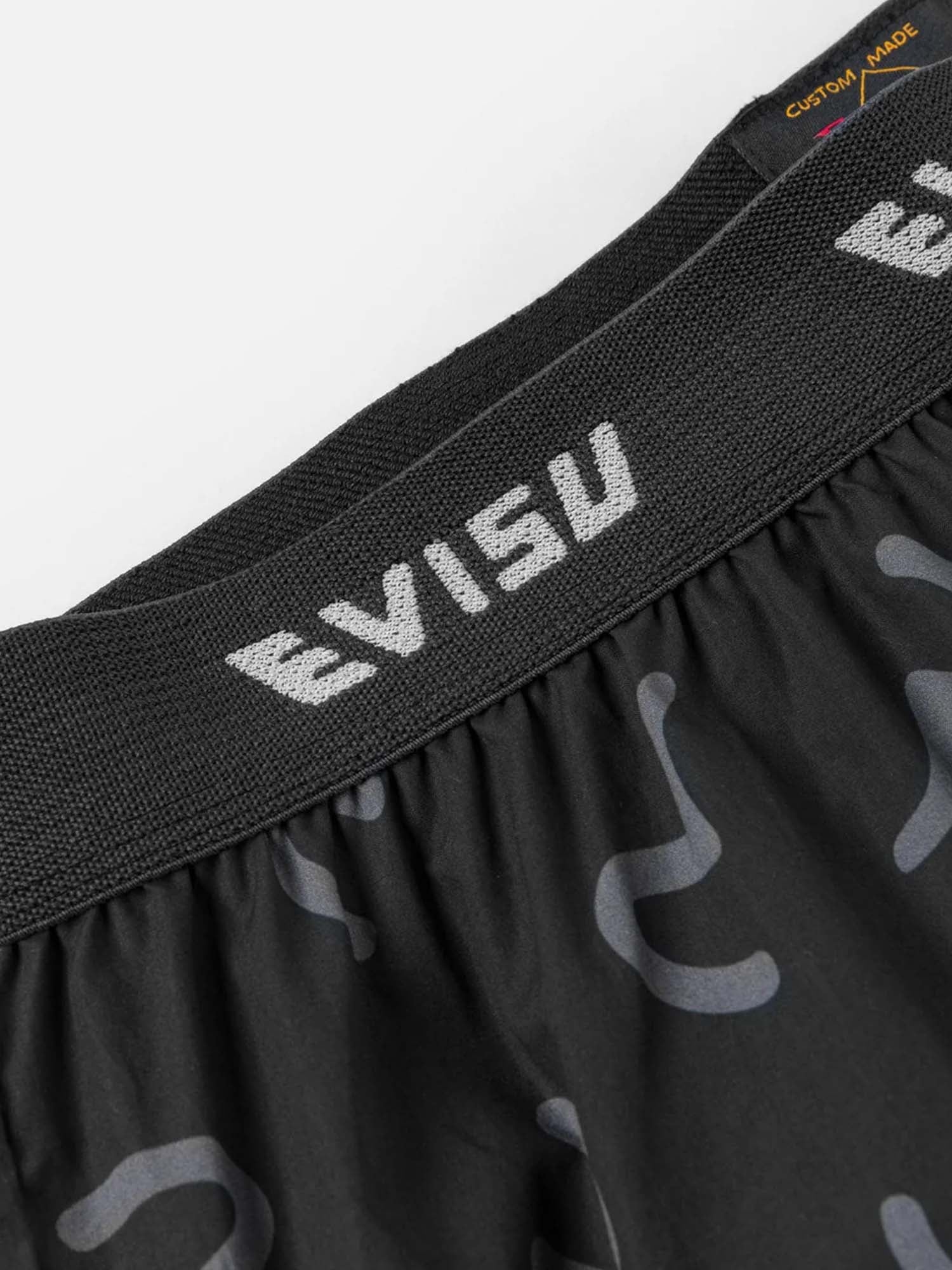 Evisu Boxer All-over Seagull Nero