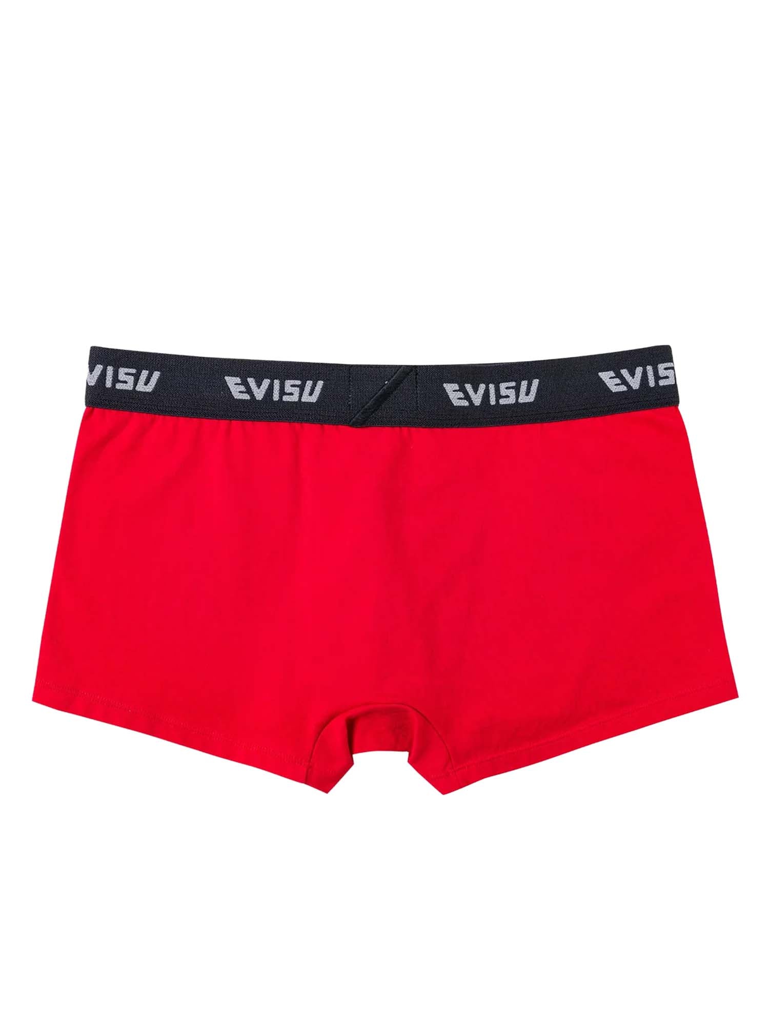 Evisu Boxer Multi-logo Pocket Rosso