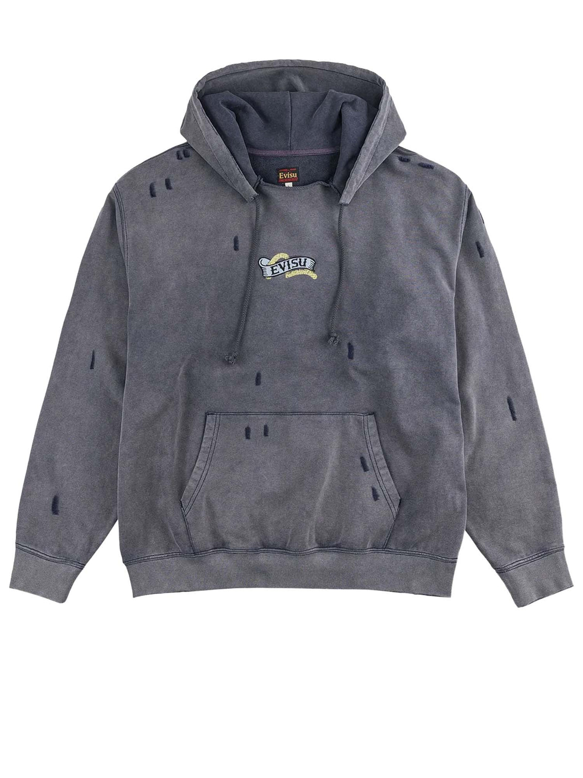 Evisu Osaka Rose Hoodie Blu