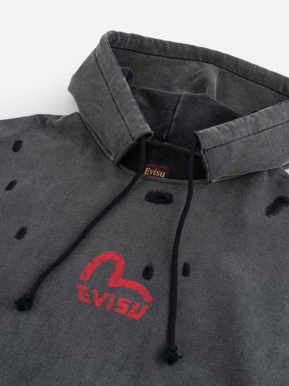 Evisu Polar Rock Hoodie Grigio
