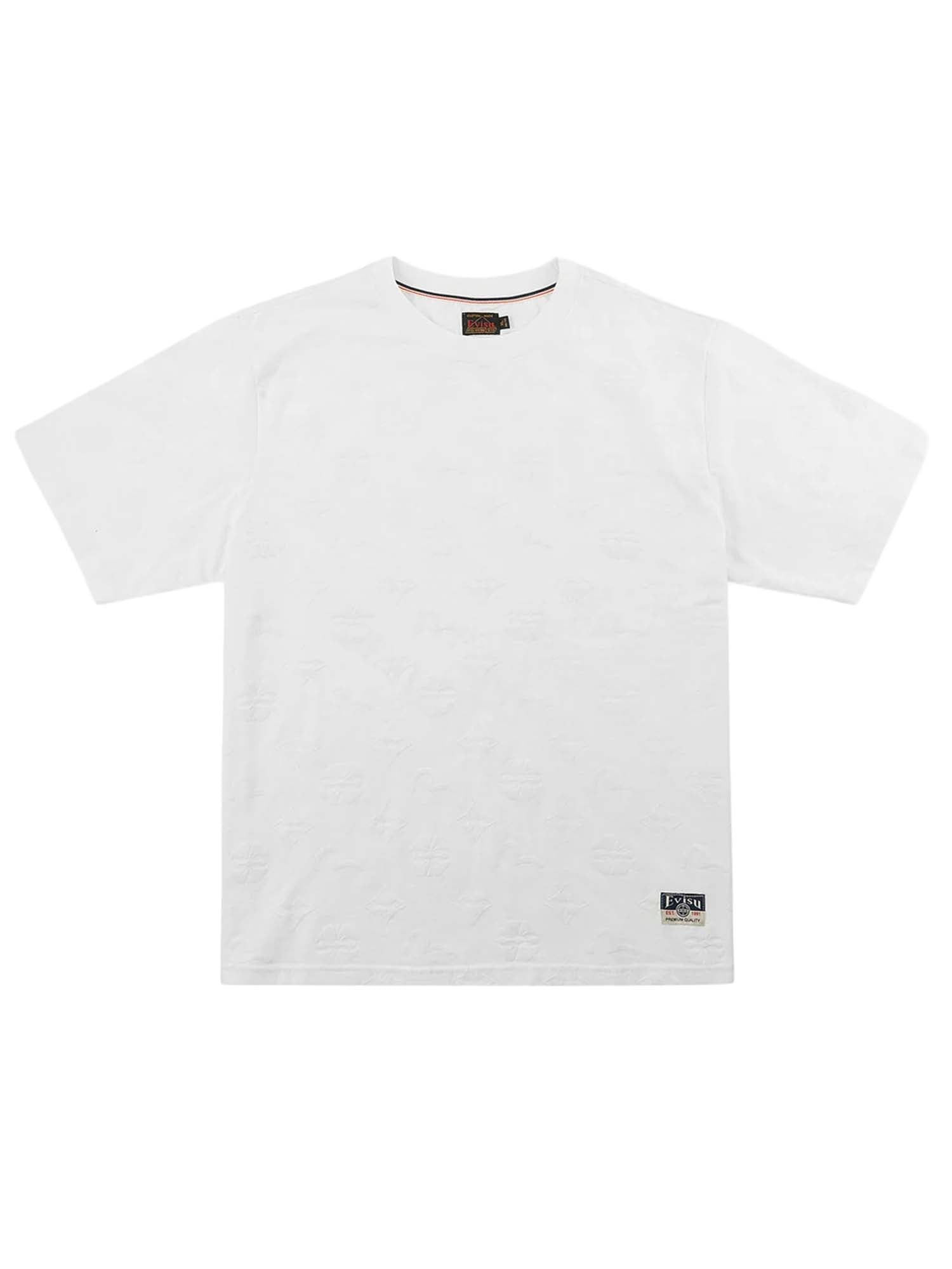 T-shirt Allover Flocking Kamon & Seagull