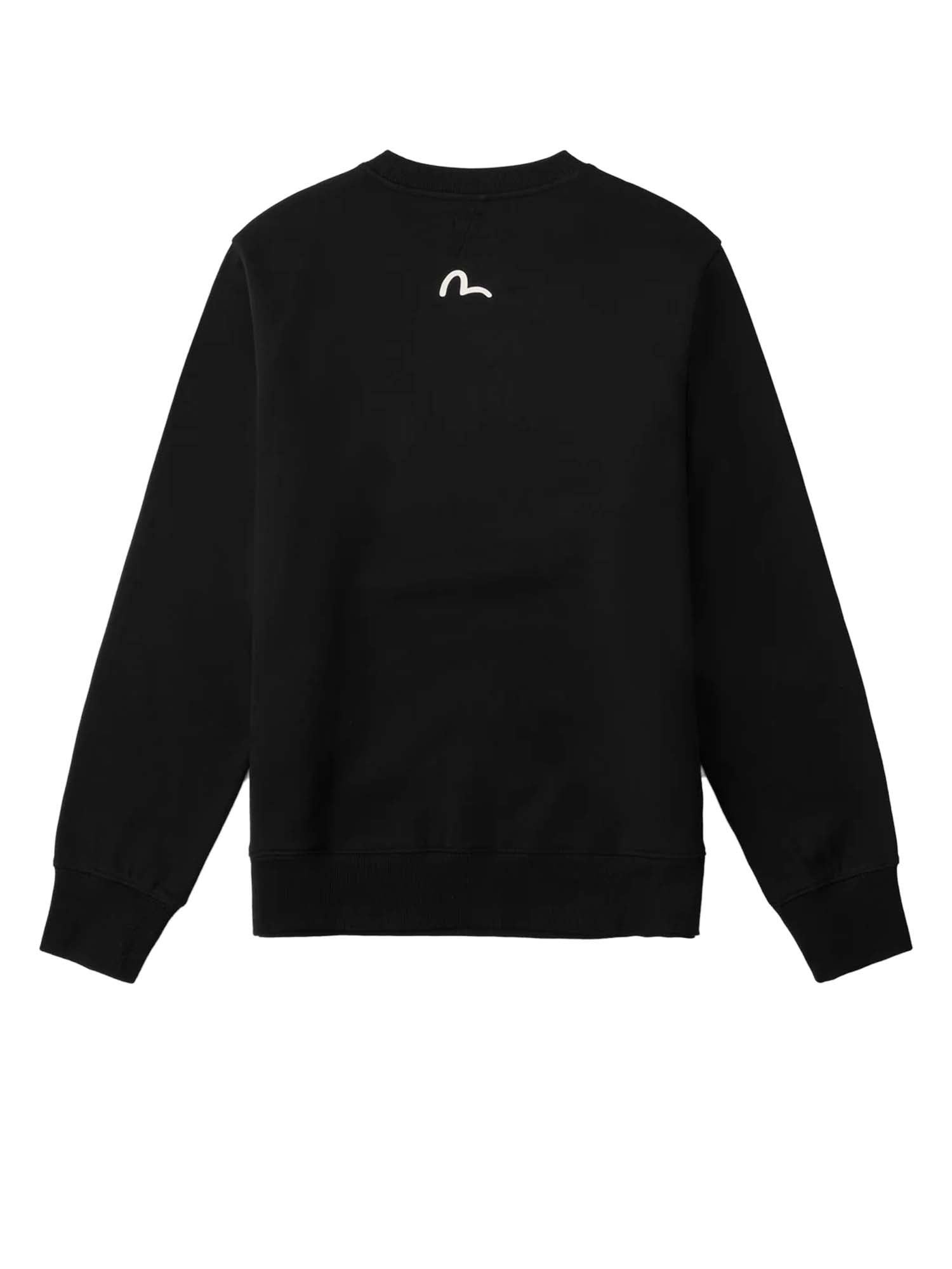 Evisu Felpa Evisu Embroidery Badge Fleece Grigio