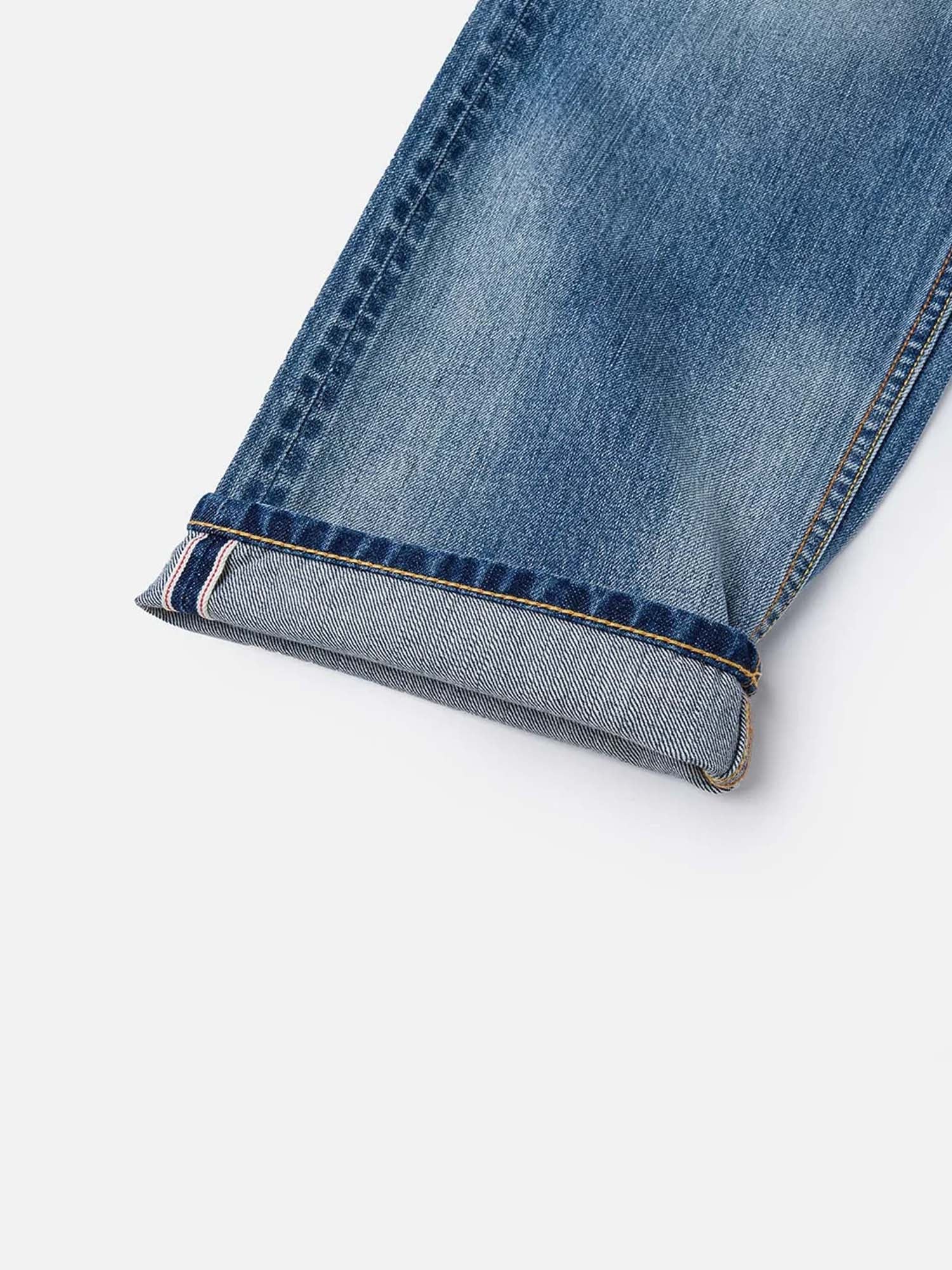 Evisu Jeans 2020 Yellow Daicock Print Regular Fit Blu