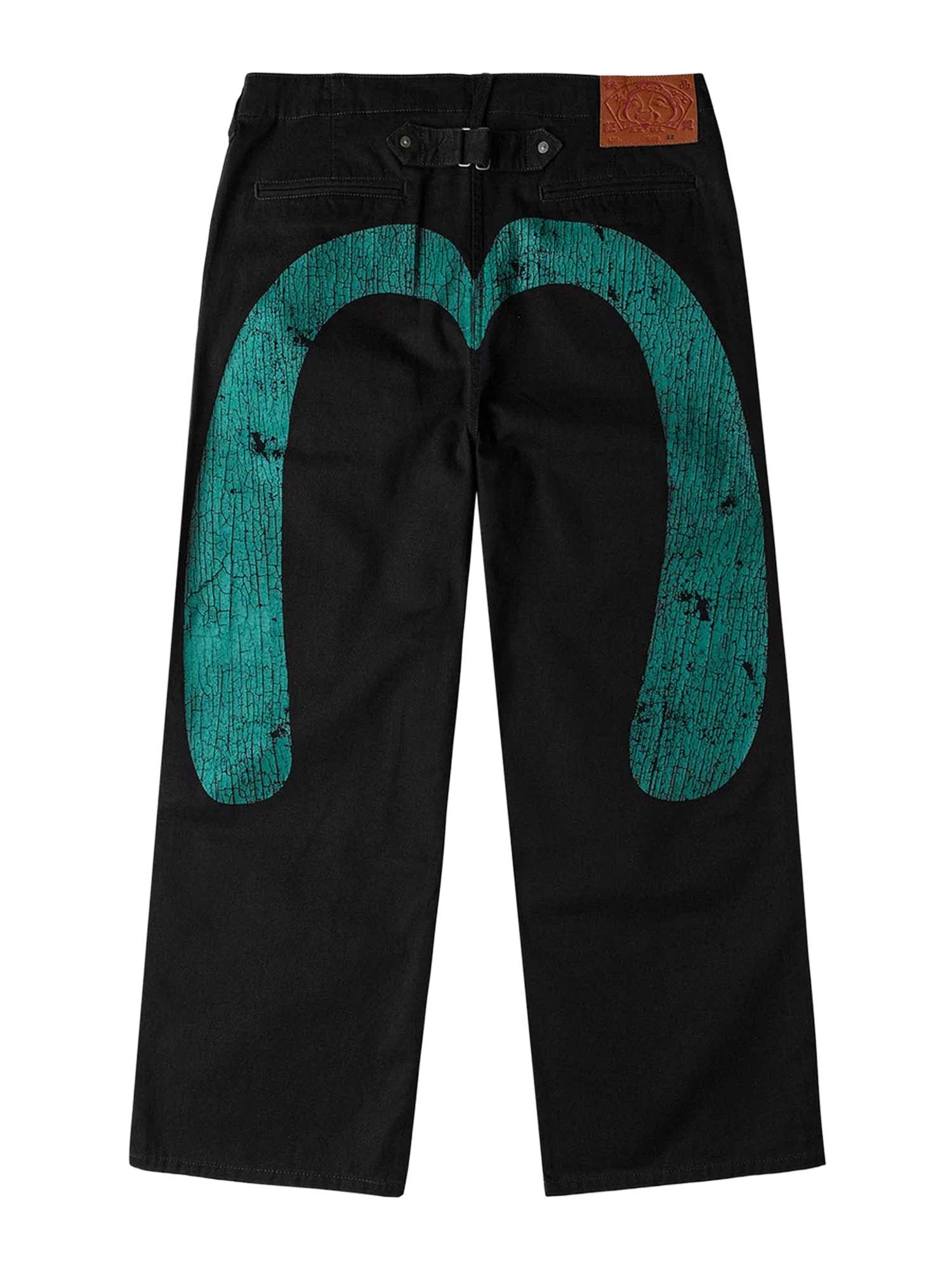 Evisu Pantaloni Daicock Work Nero