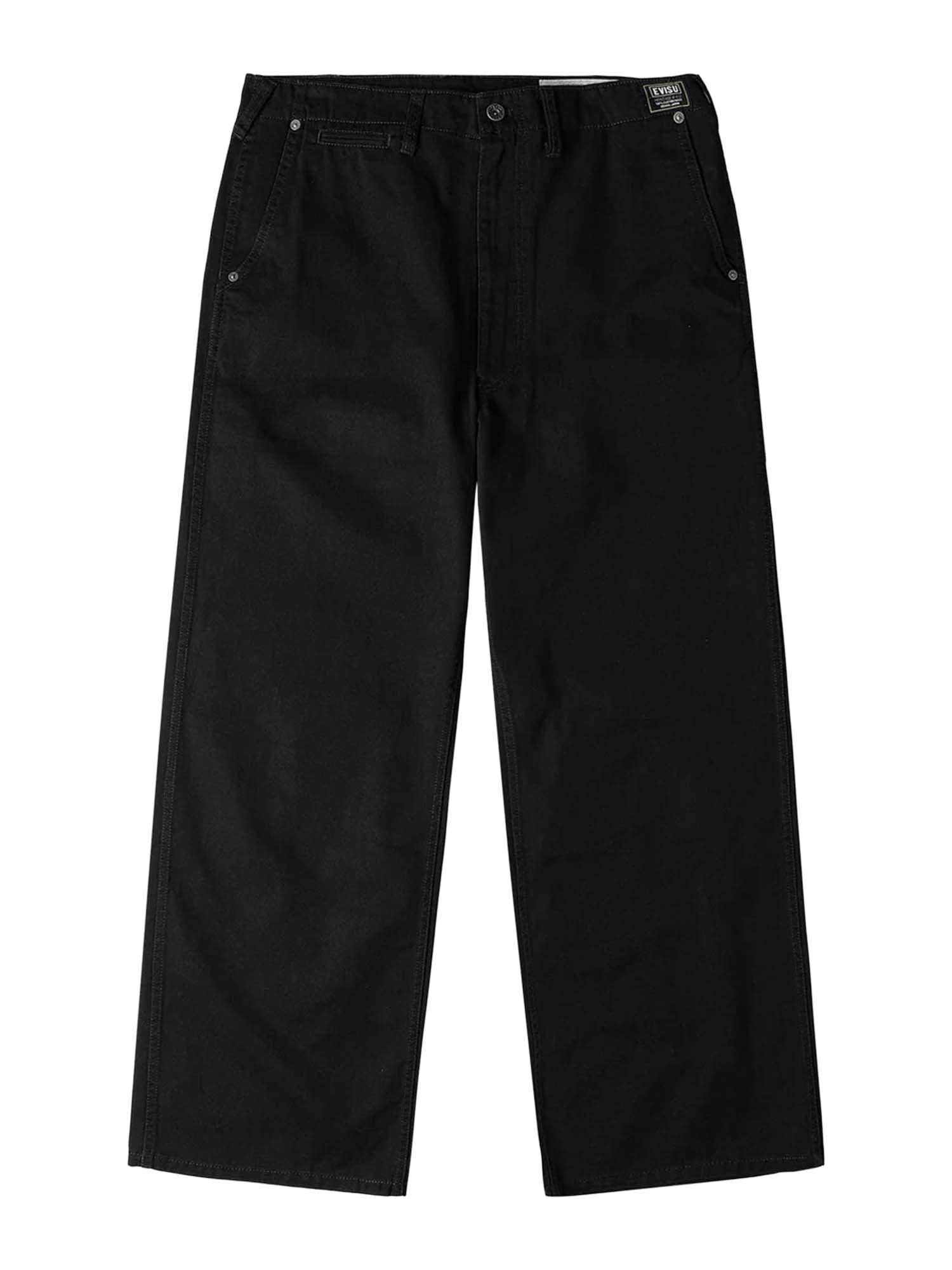 Evisu Pantaloni Daicock Work Nero
