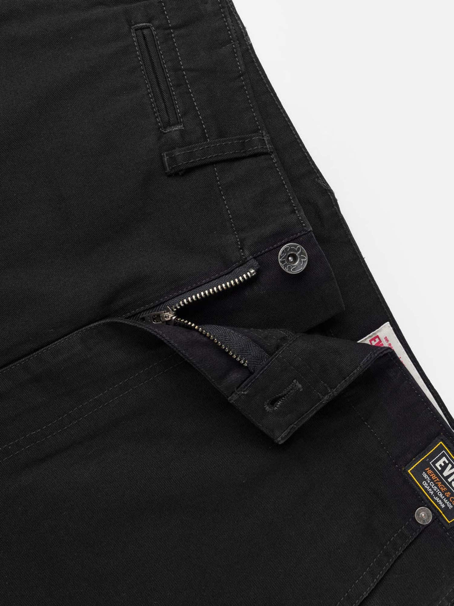 Evisu Pantaloni Daicock Work Nero