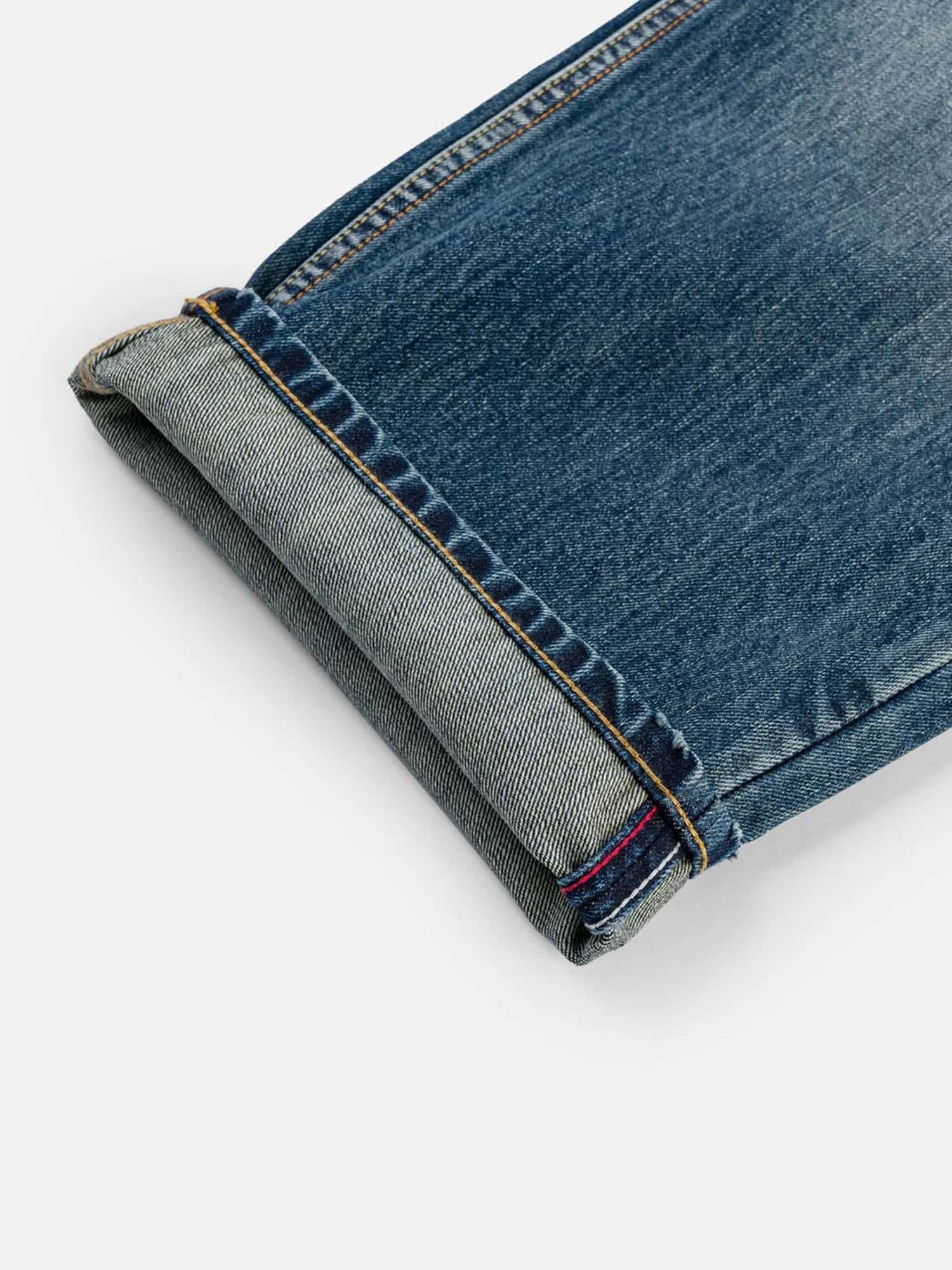 Evisu Jeans Pink Daicock Ripped Blu