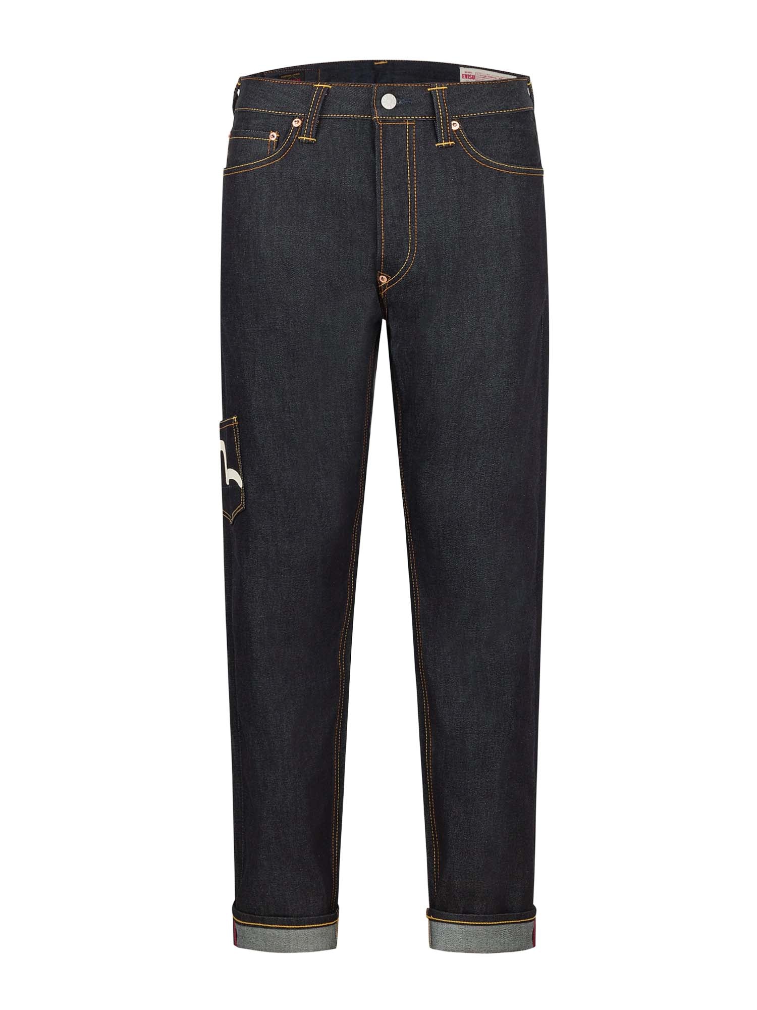 Evisu Jeans Multi-Pocket Seagull Regular Fit Blu