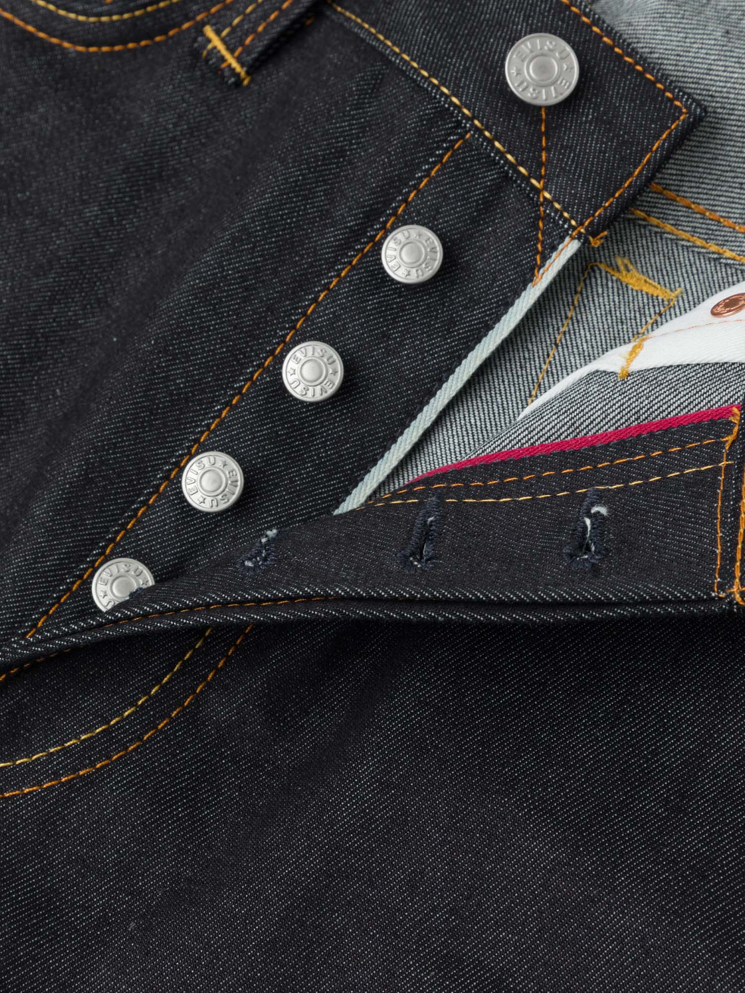 Evisu Jeans Multi-Pocket Seagull Regular Fit Blu