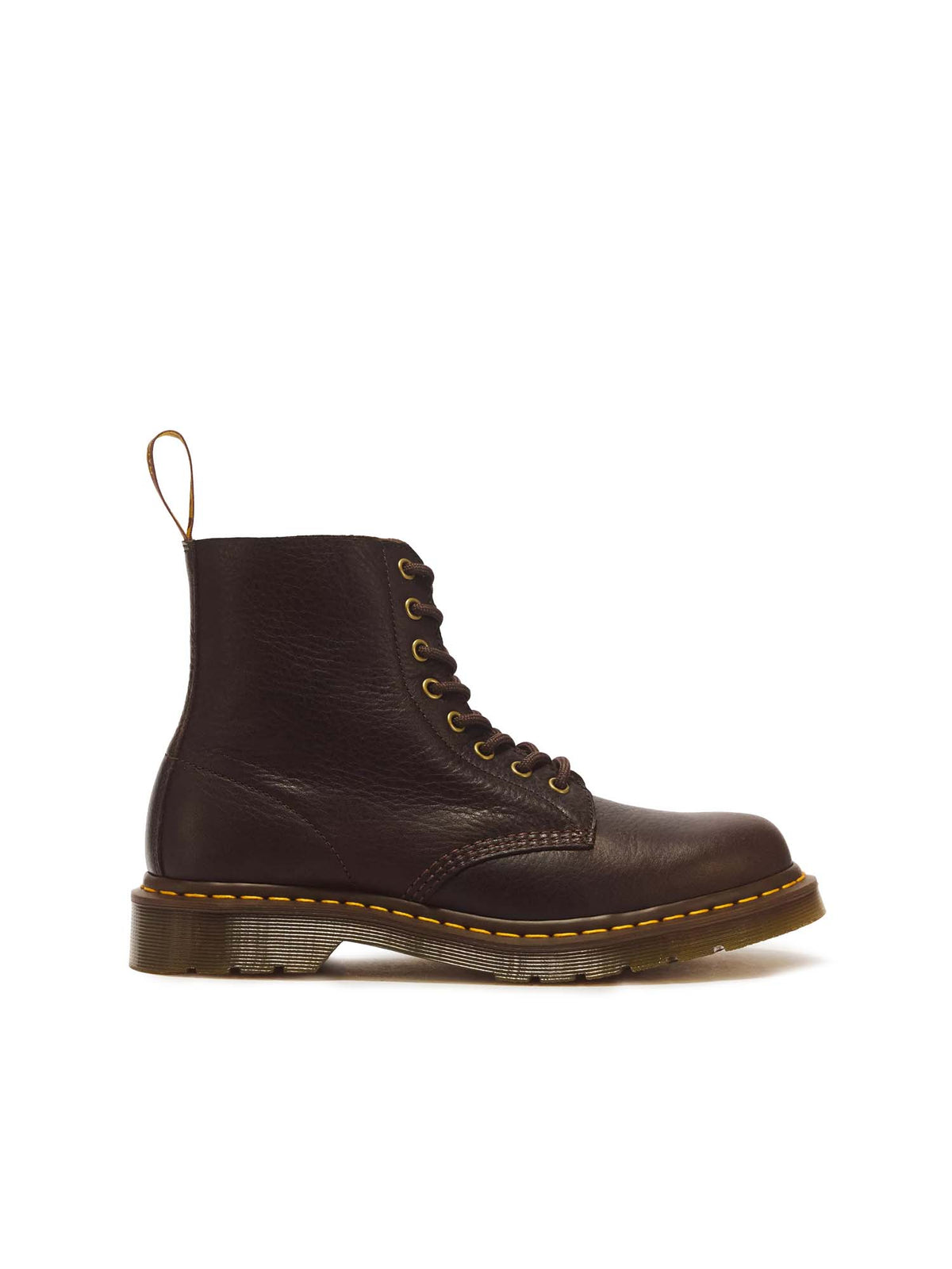 Dr. Martens Stivali stringati 1460 Pascal in pelle Ambassador a 8 occhielli Marrone