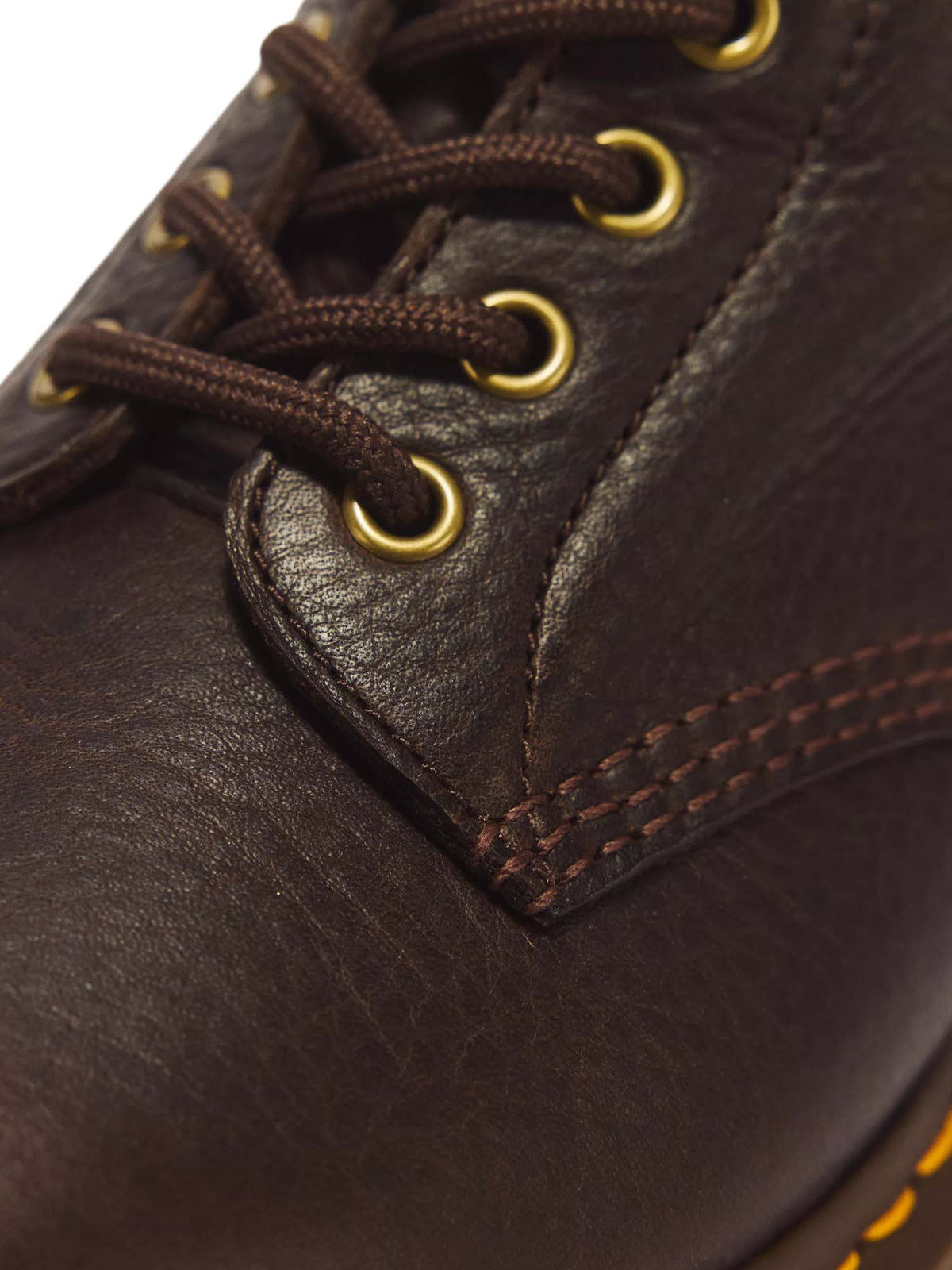 Dr. Martens Stivali stringati 1460 Pascal in pelle Ambassador a 8 occhielli Marrone