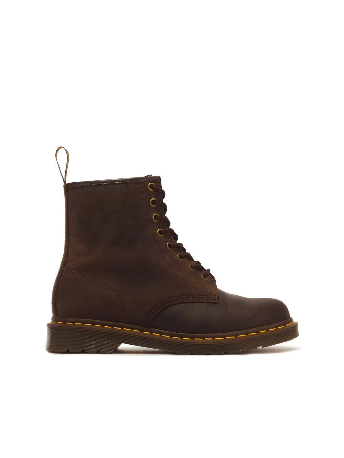 Dr. Martens Stivali stringati 1460 in pelle Crazy Horse Marrone