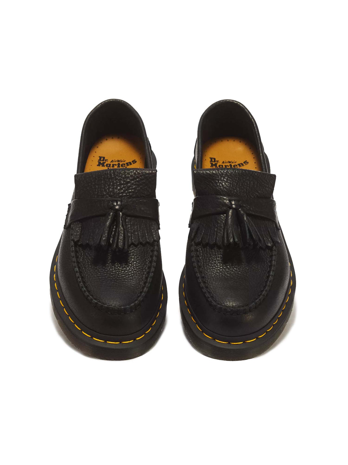 Dr. Martens Mocassini Adrian in pelle Ambassador con nappe Nero