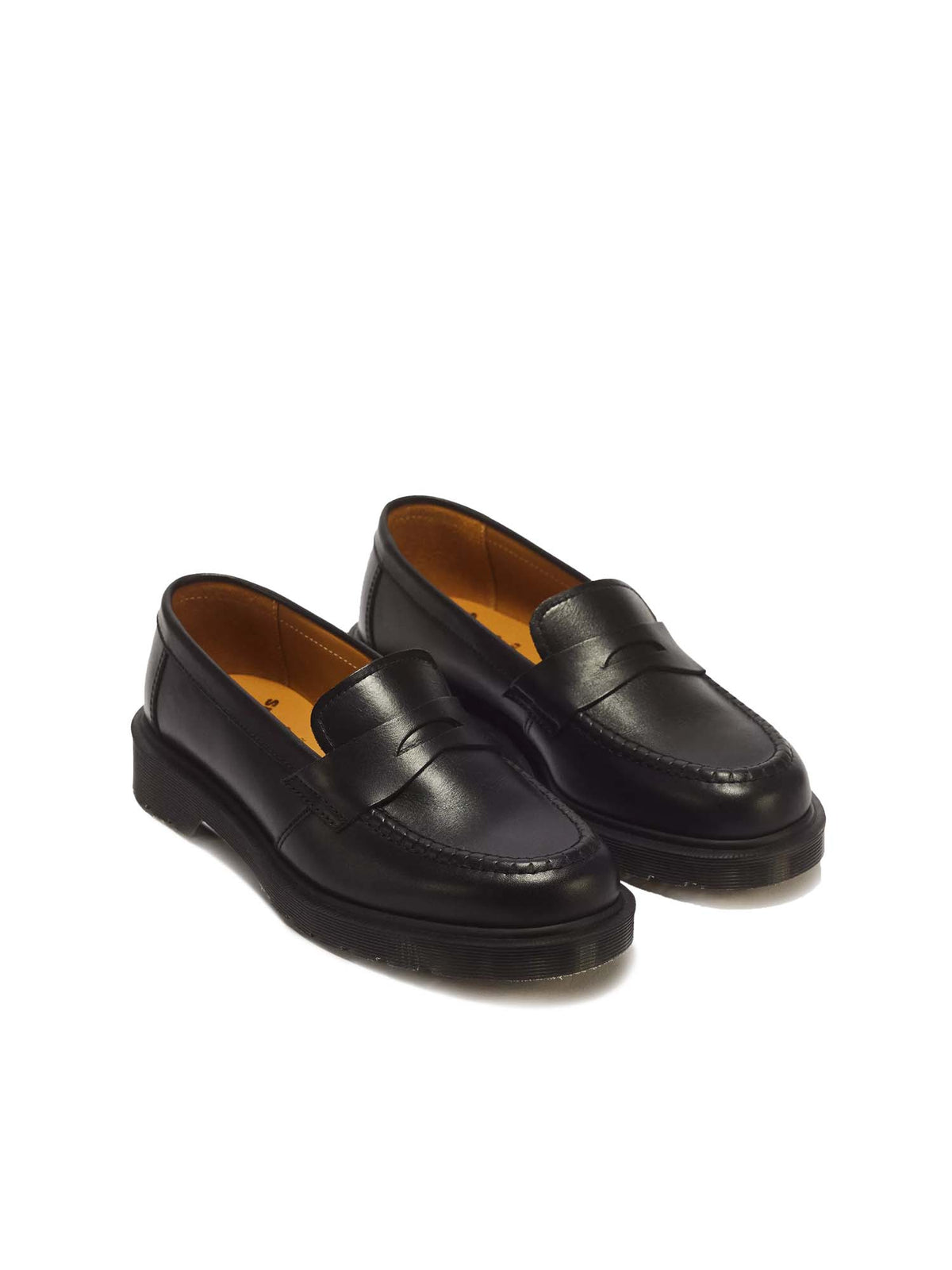 Dr. Martens Mocassini Delapre Penny Made in England Nero