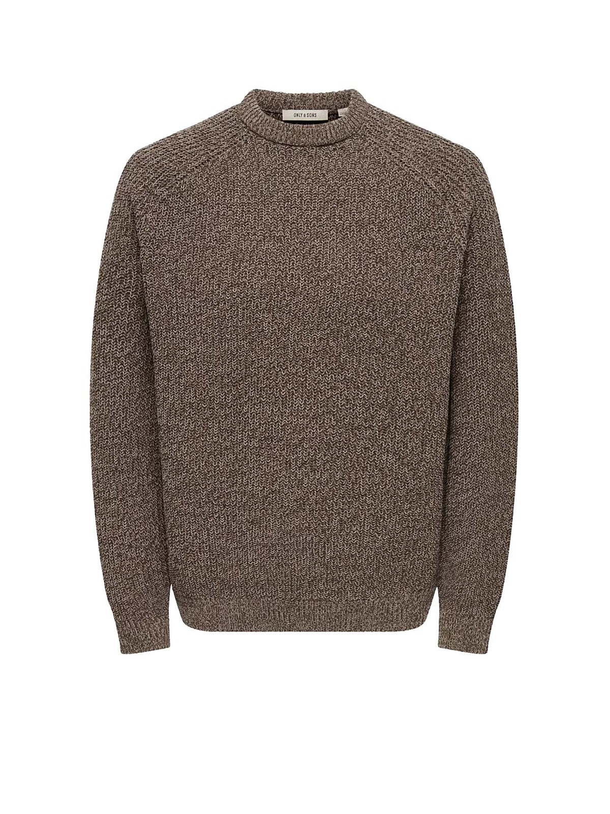 Only & Sons Maglione Join Relaxed LS Raglan Marrone