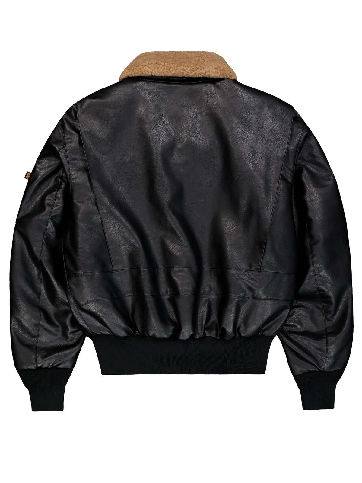 Alpha Industries Giacca in pelle G-1 Devils Brigade Faux Leather Bomber Nero