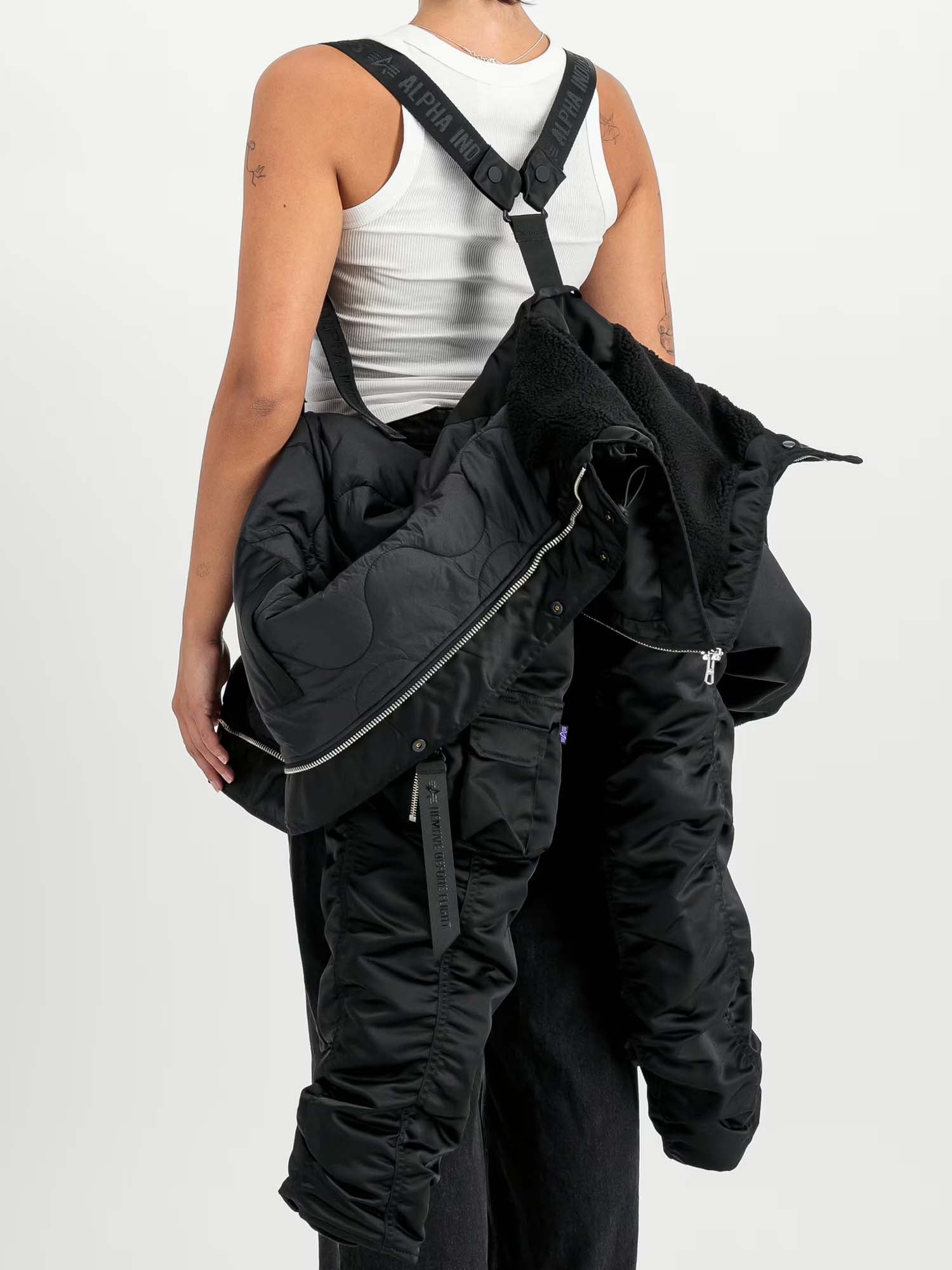 Alpha Industries Giacca N-2B Base UV Winter Nero
