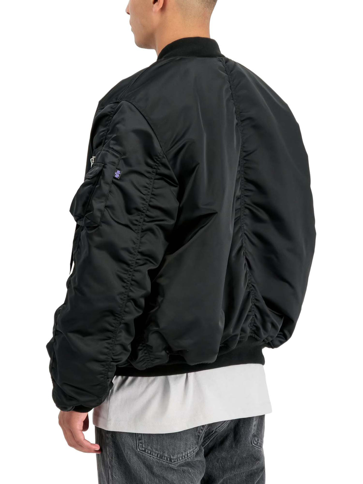 Alpha Industries Giacca MA-1 UV Bomber Nero