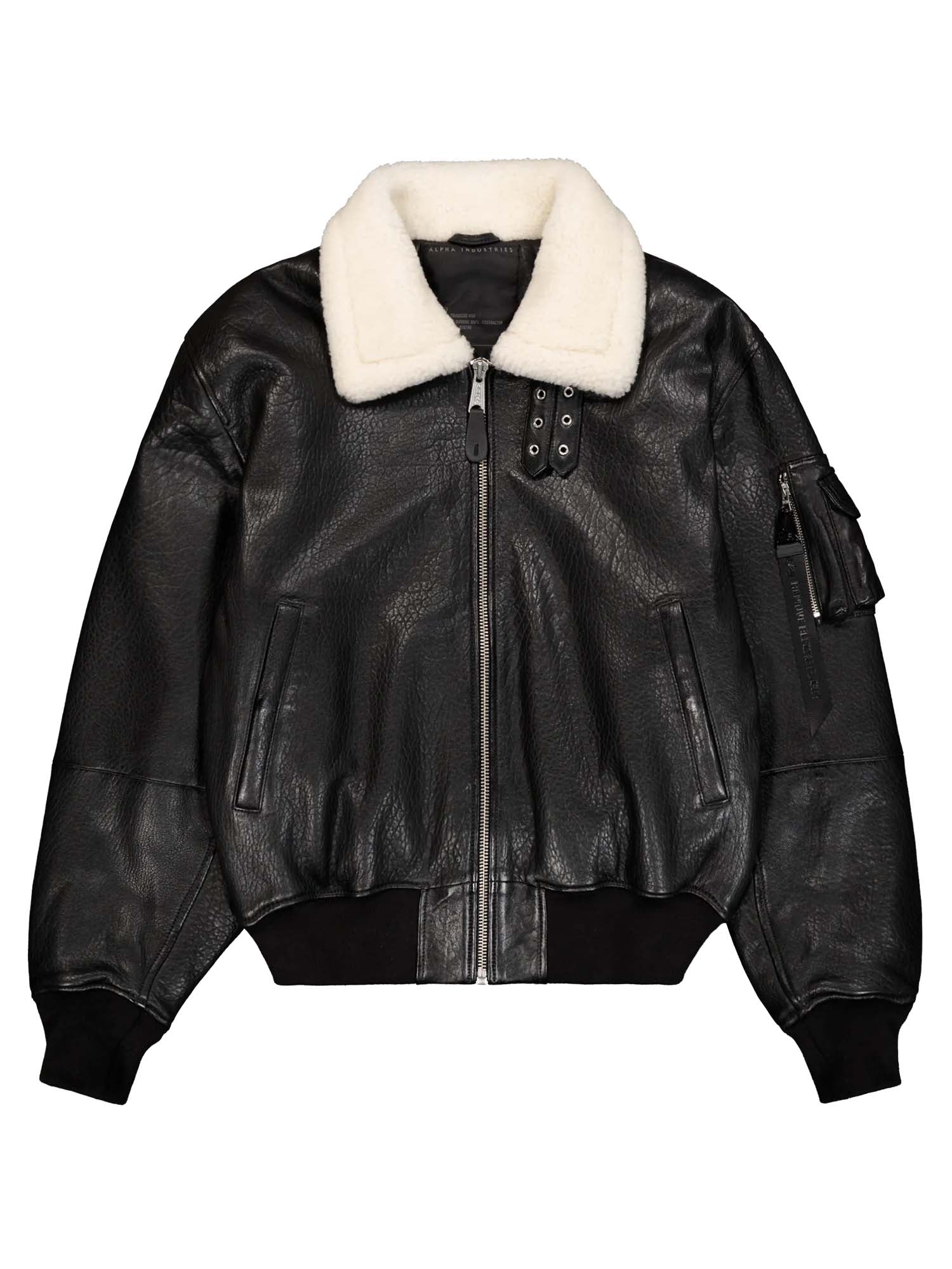 Giacca in pelle B-15 Leather UV Bomber