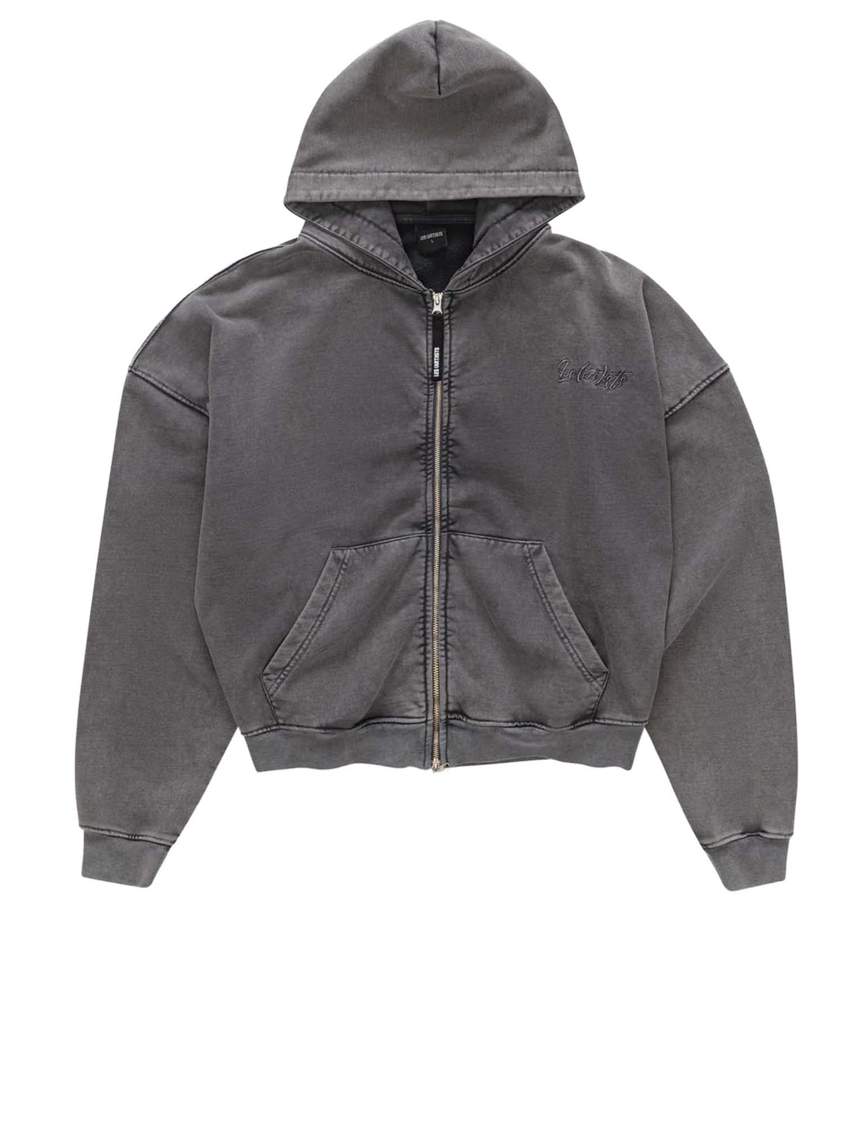 Les (art)ists Hoodie Zip Box Fir Art in Motion Grigio