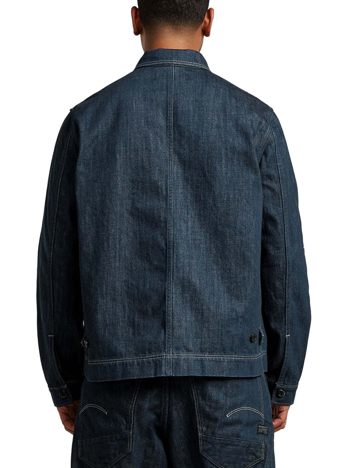 G-star Giacca Boxy Clean Overshirt Blu