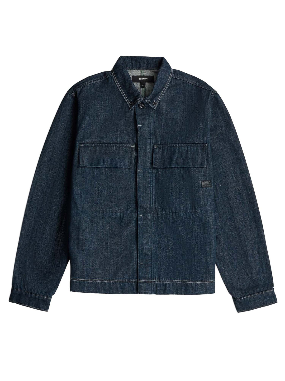 G-star Giacca Boxy Clean Overshirt Blu