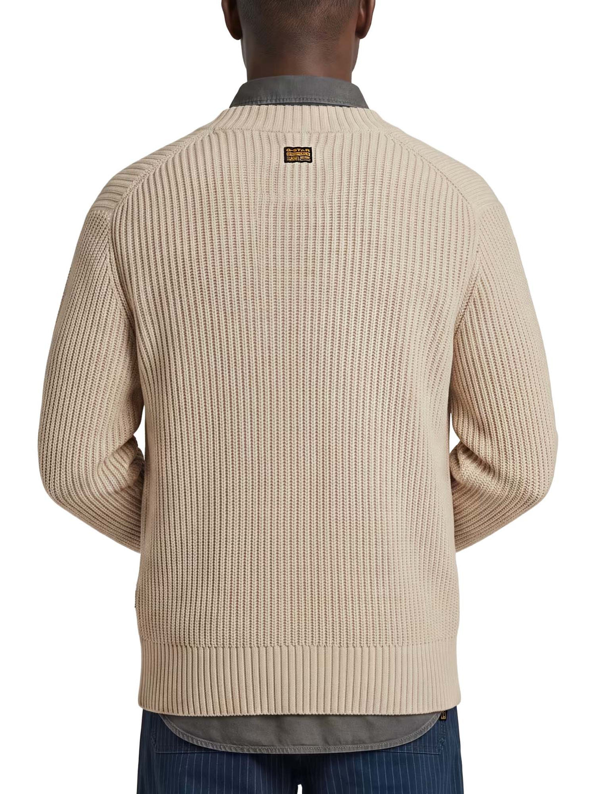 G-star Essential Cardigan Knit Beige