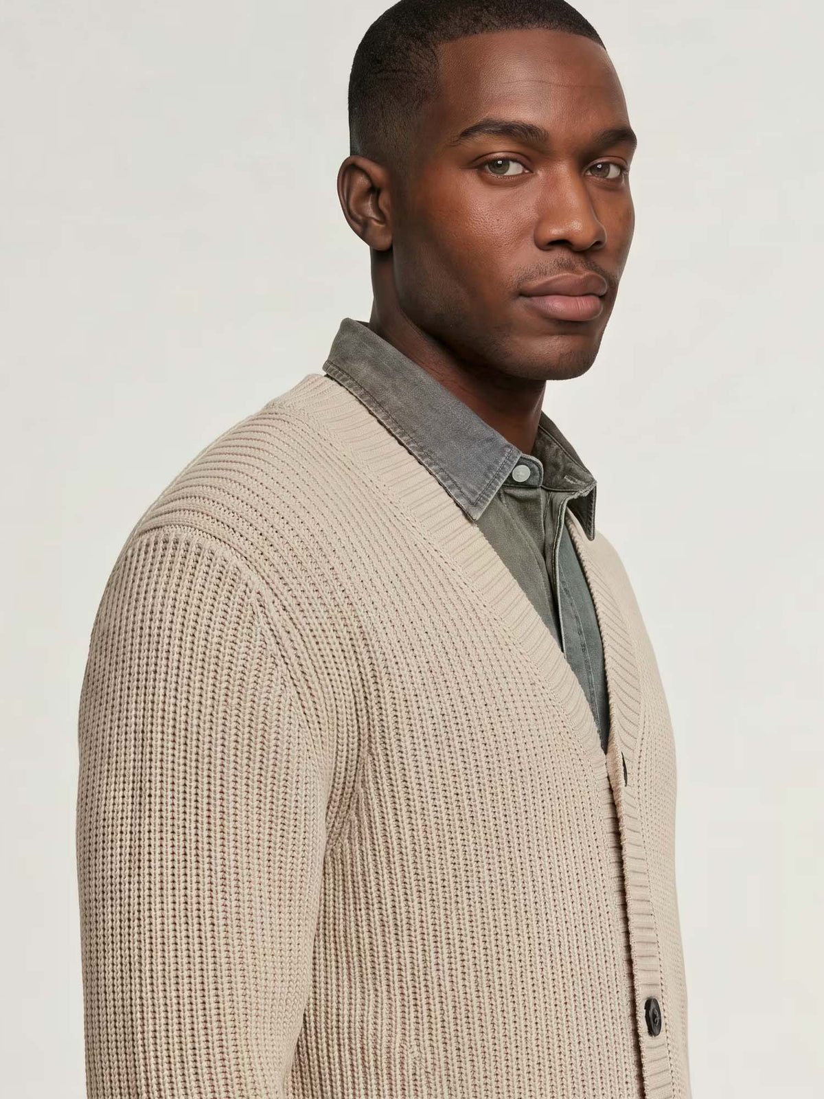 G-star Essential Cardigan Knit Beige