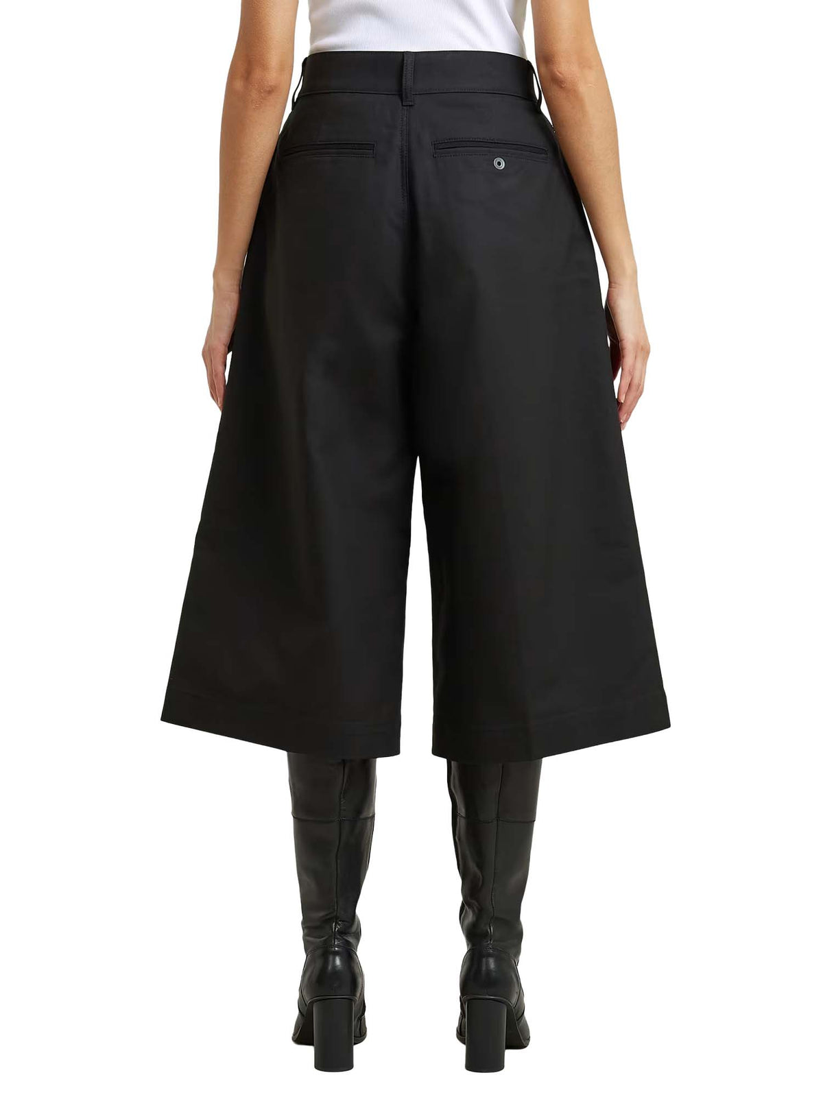 G-star Pleated Culotte da donna Nero