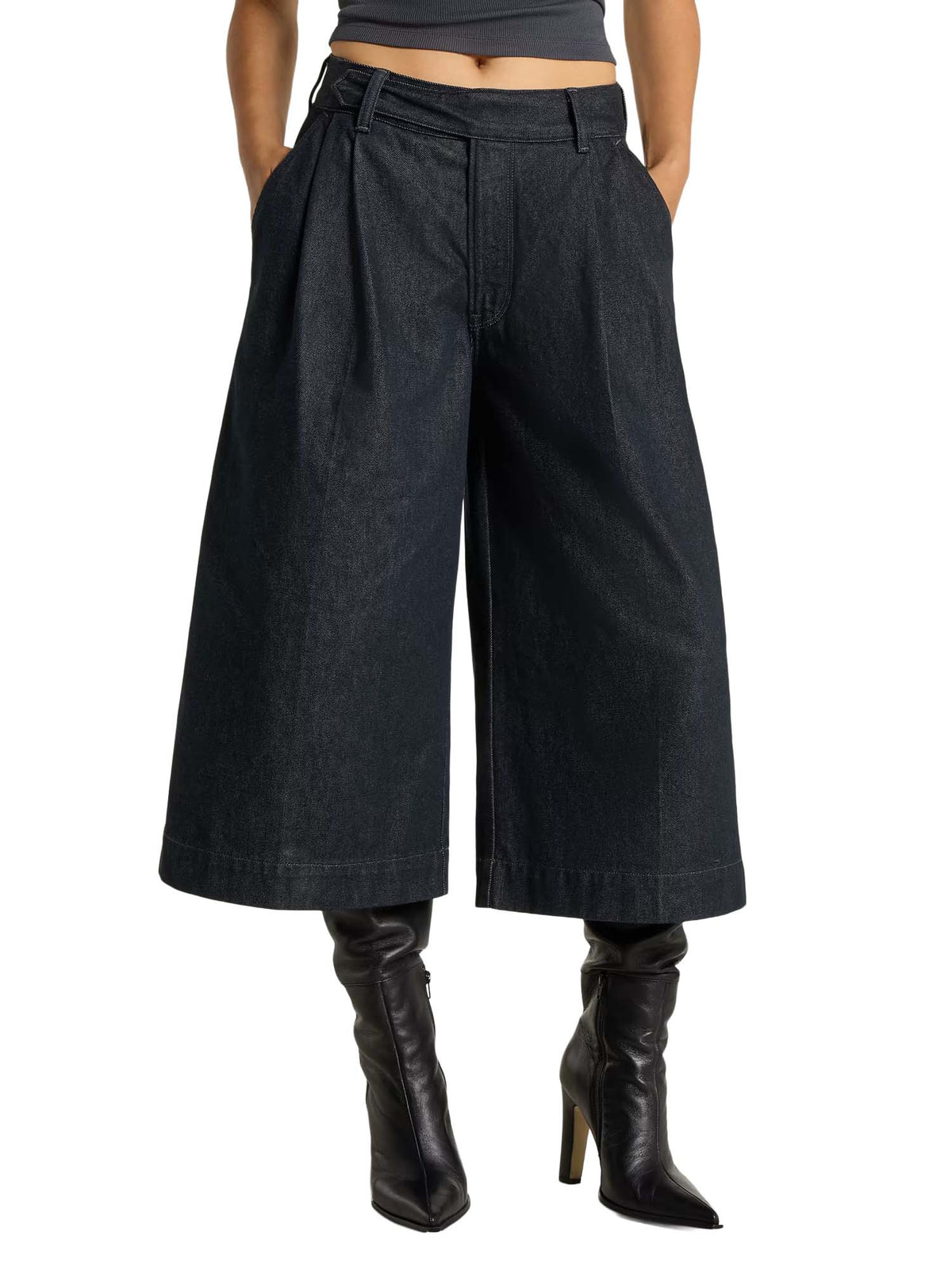 G-star Pleated Culotte da donna Blu