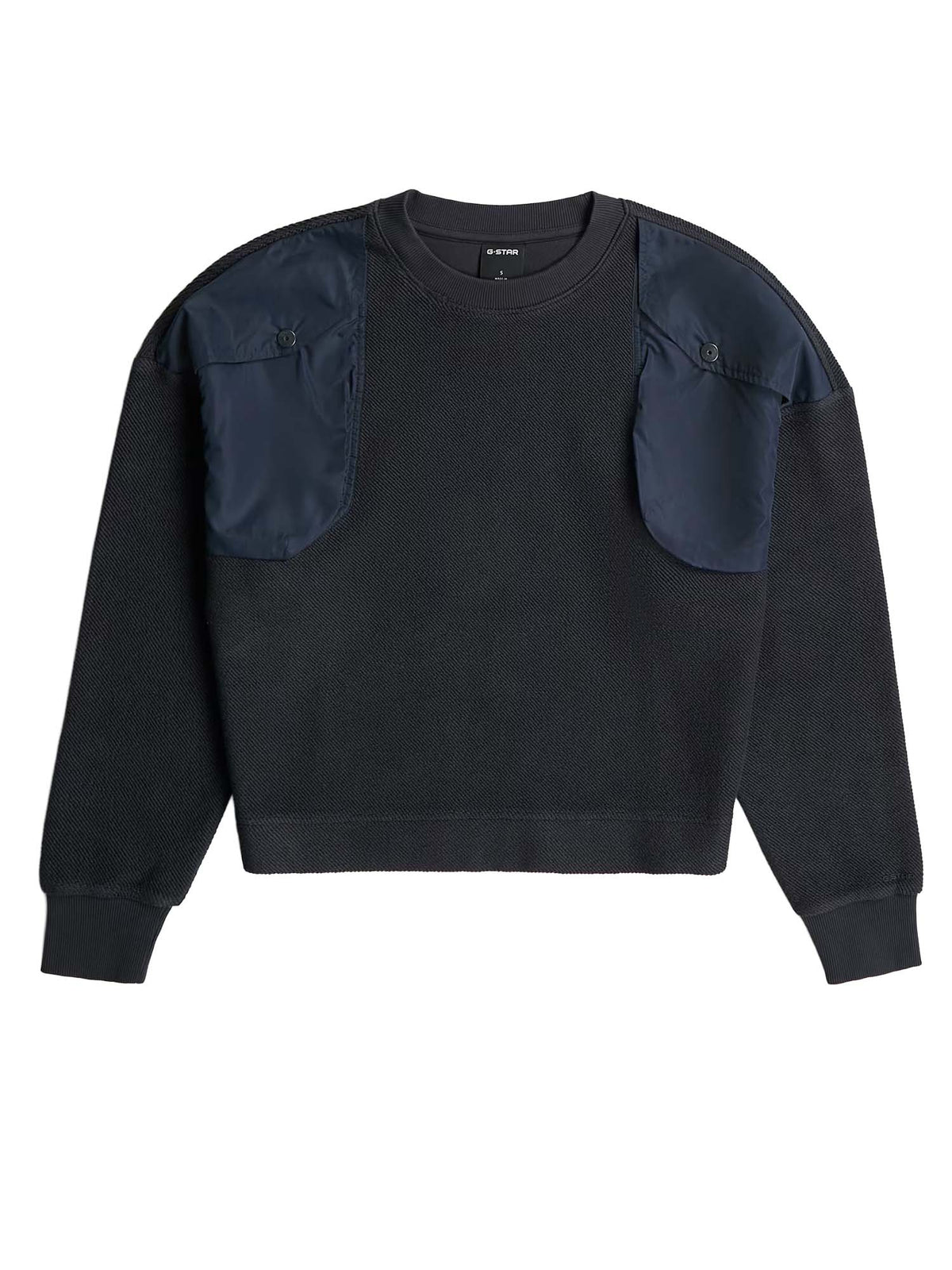 G-star Felpa Mixed Media da donna Blu