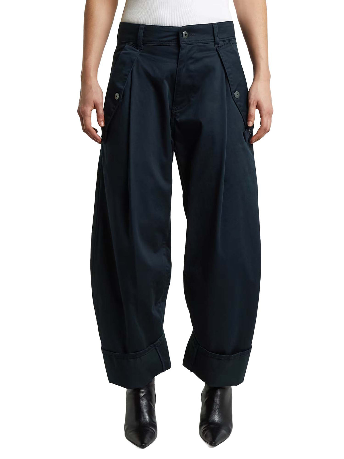 G-star Pantaloni Jett 3D Boyfriend Cargo da donna Blu