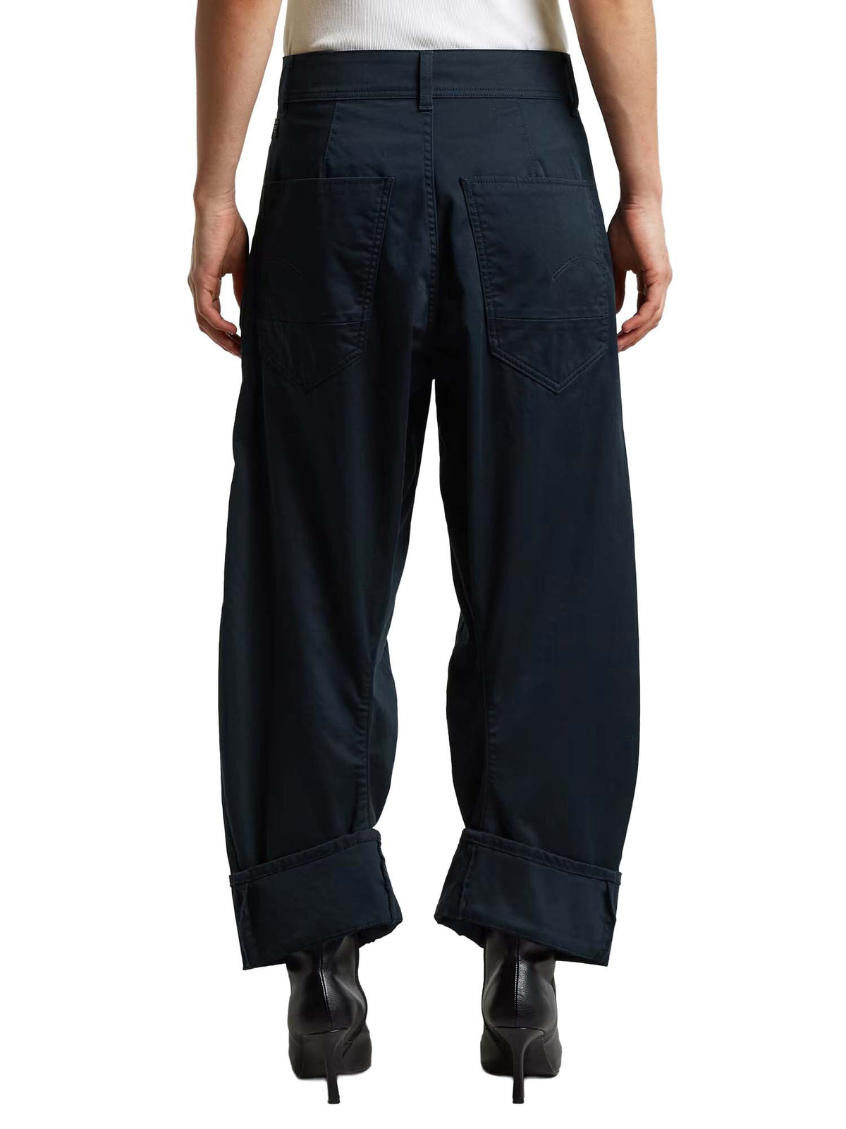 G-star Pantaloni Jett 3D Boyfriend Cargo da donna Blu