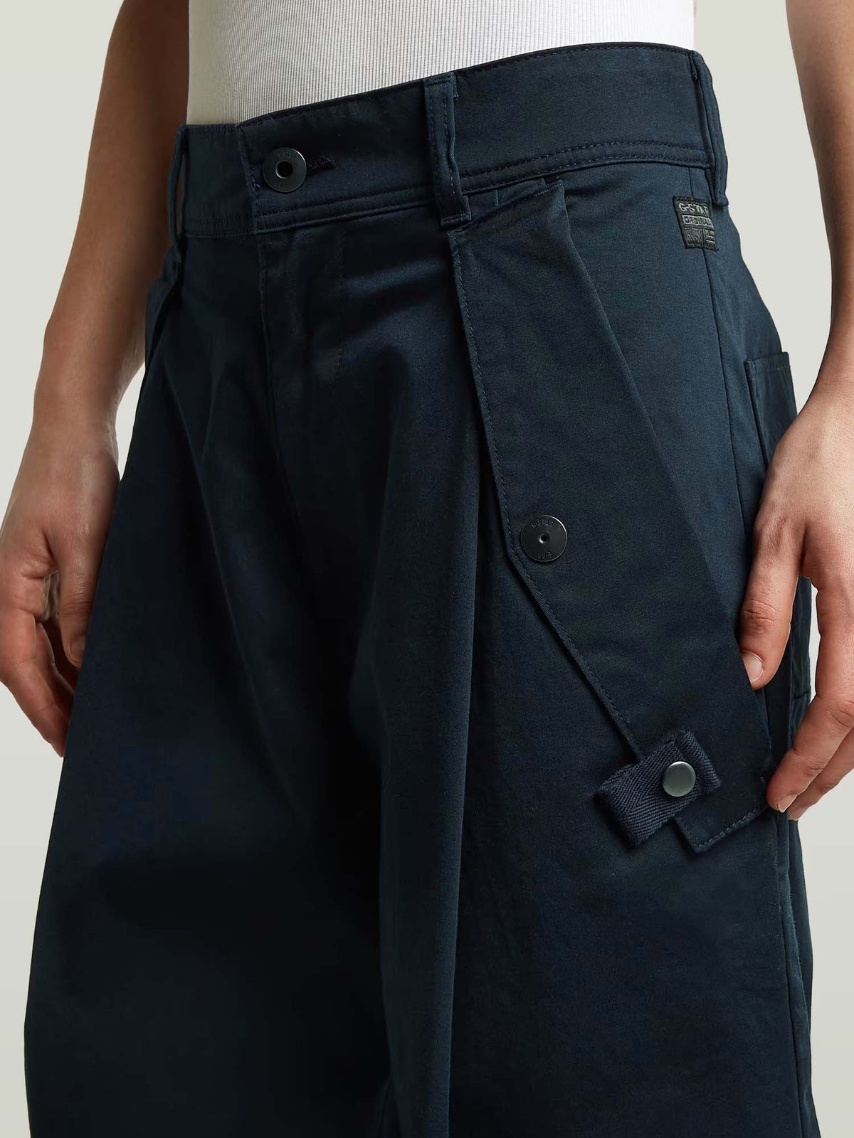 G-star Pantaloni Jett 3D Boyfriend Cargo da donna Blu