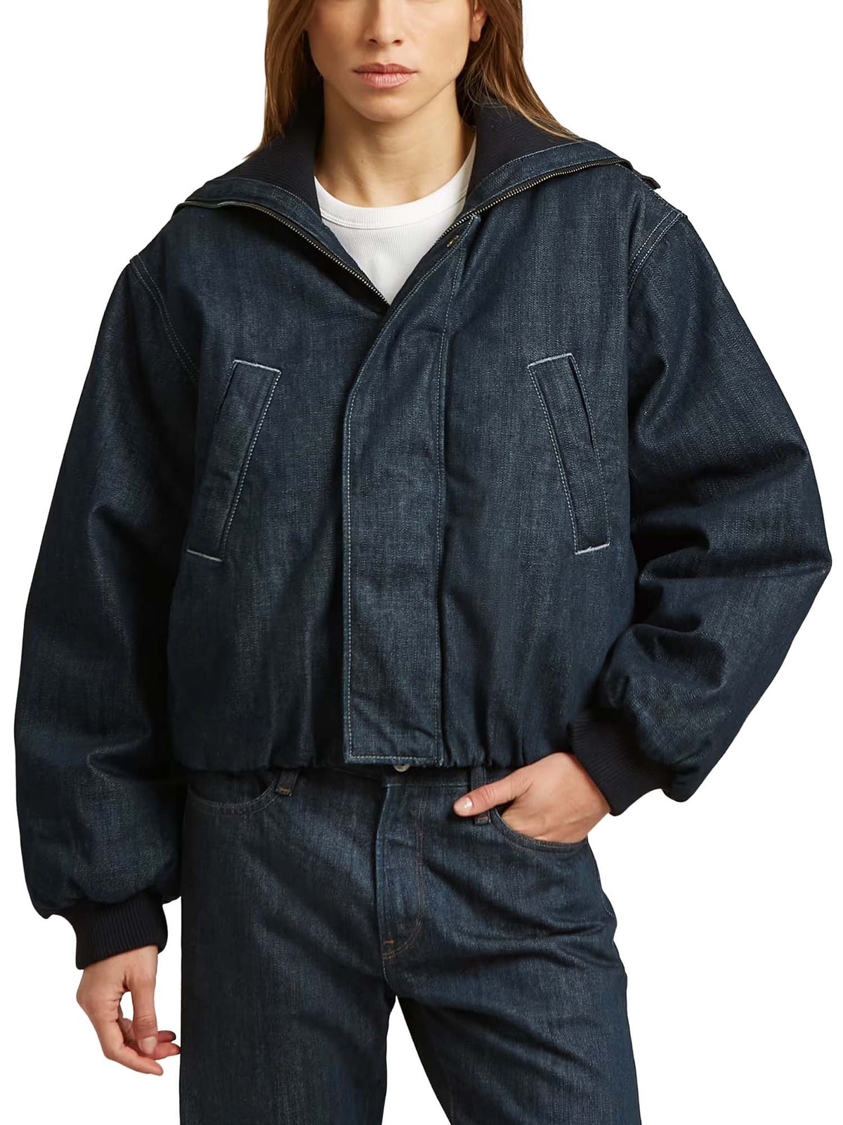 G-star Giacca Padded Bomber Neo Raw Blu