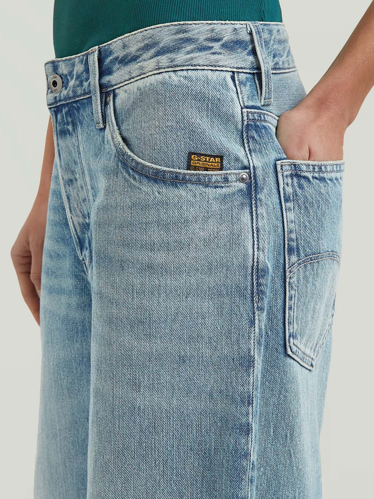 G-star Jeans Roxx Wide da donna Azzurro