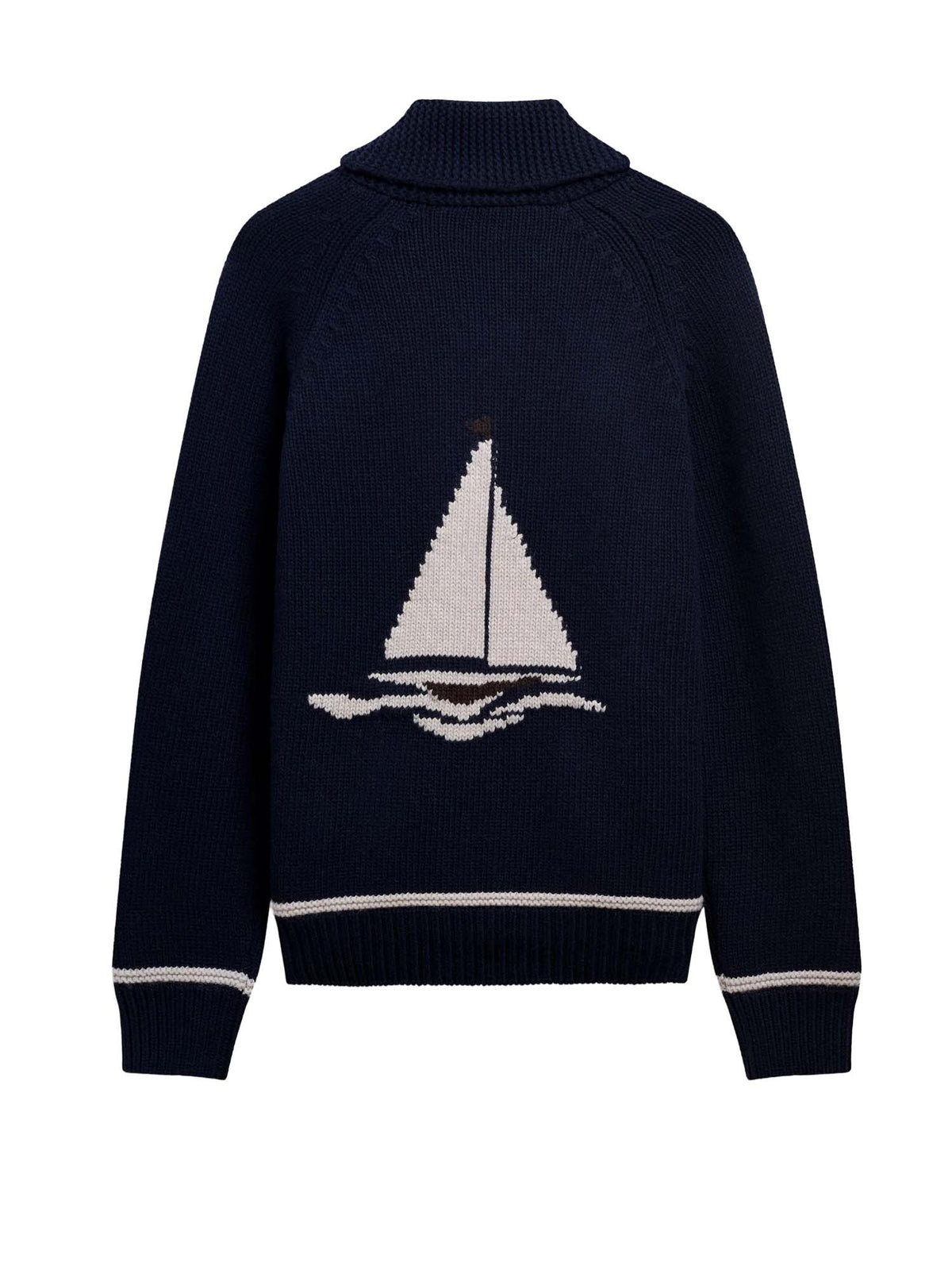 Sebago Cardigan Portclyde Blu