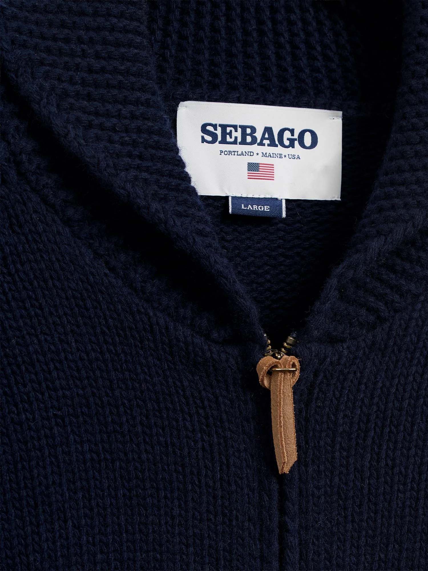 Sebago Cardigan Portclyde Blu