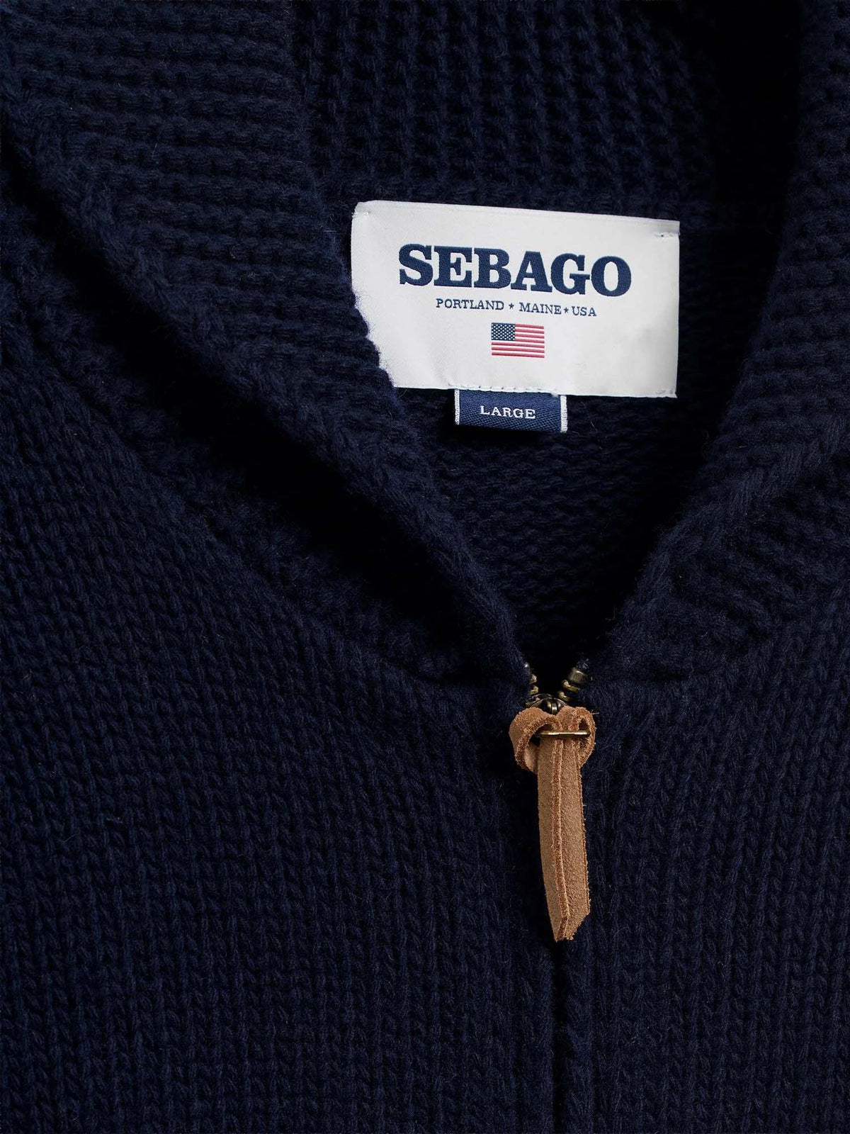 Sebago Cardigan Portclyde Blu
