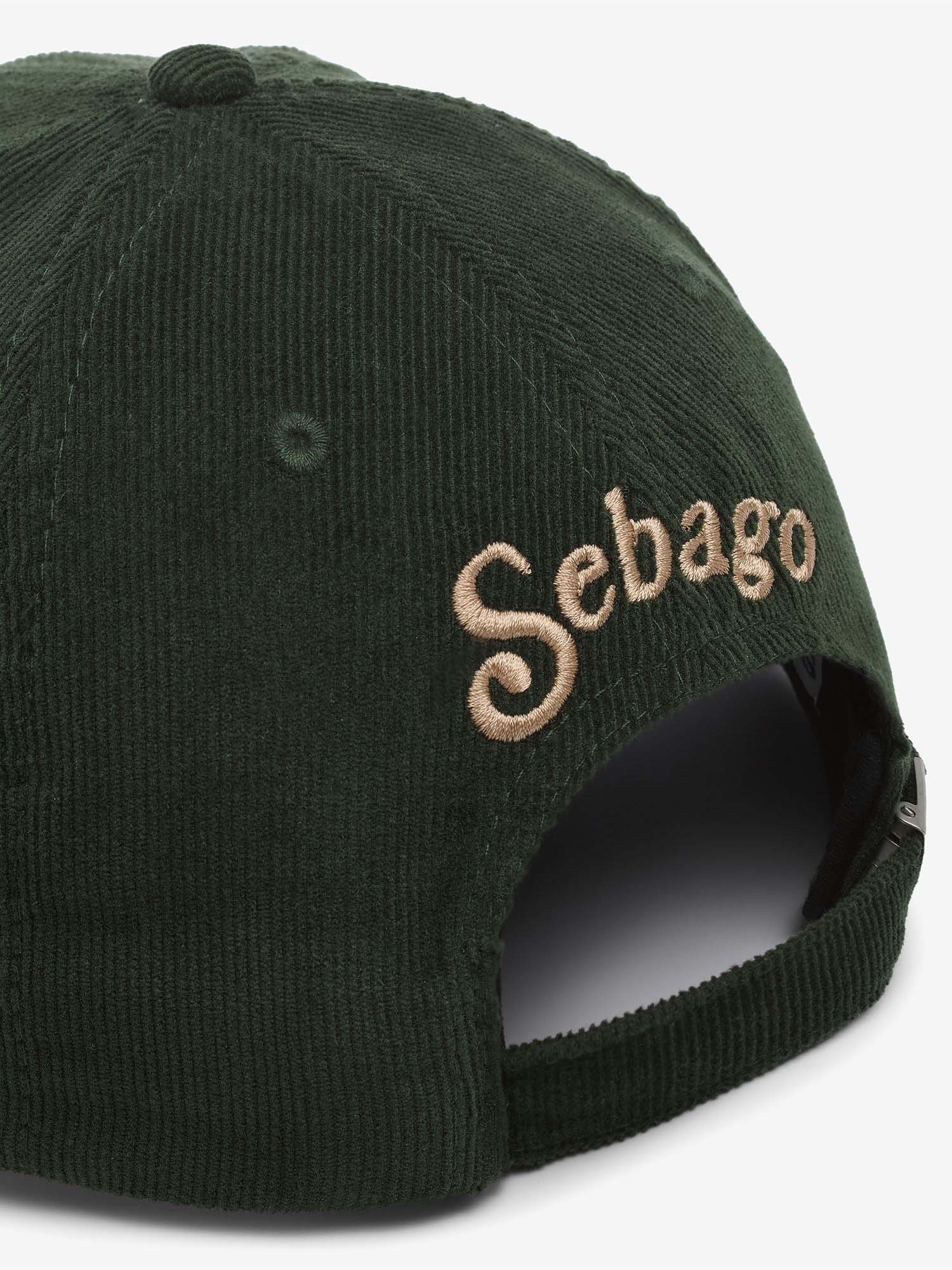 Sebago Cappellino Connor Corduroy Bait Verde