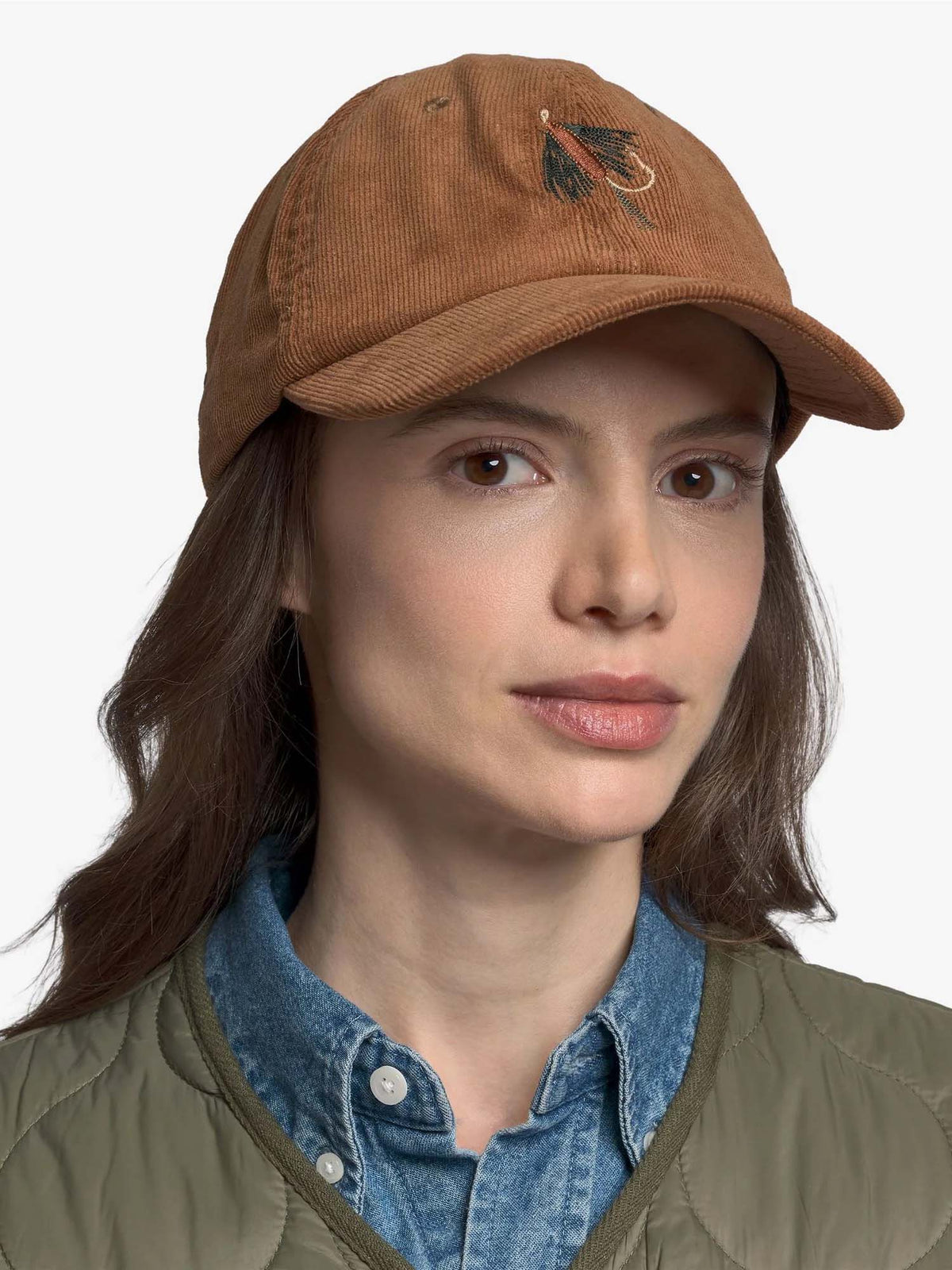 Sebago Cappellino Connor Corduroy Bait Marrone