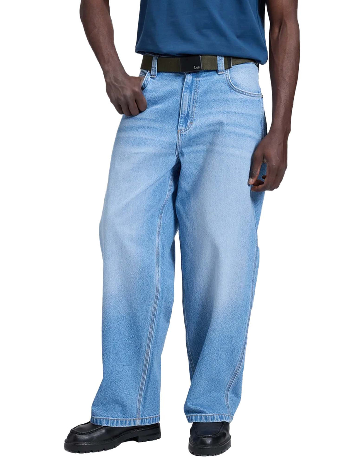 Lee Jeans Workwear Baggy Azzurro