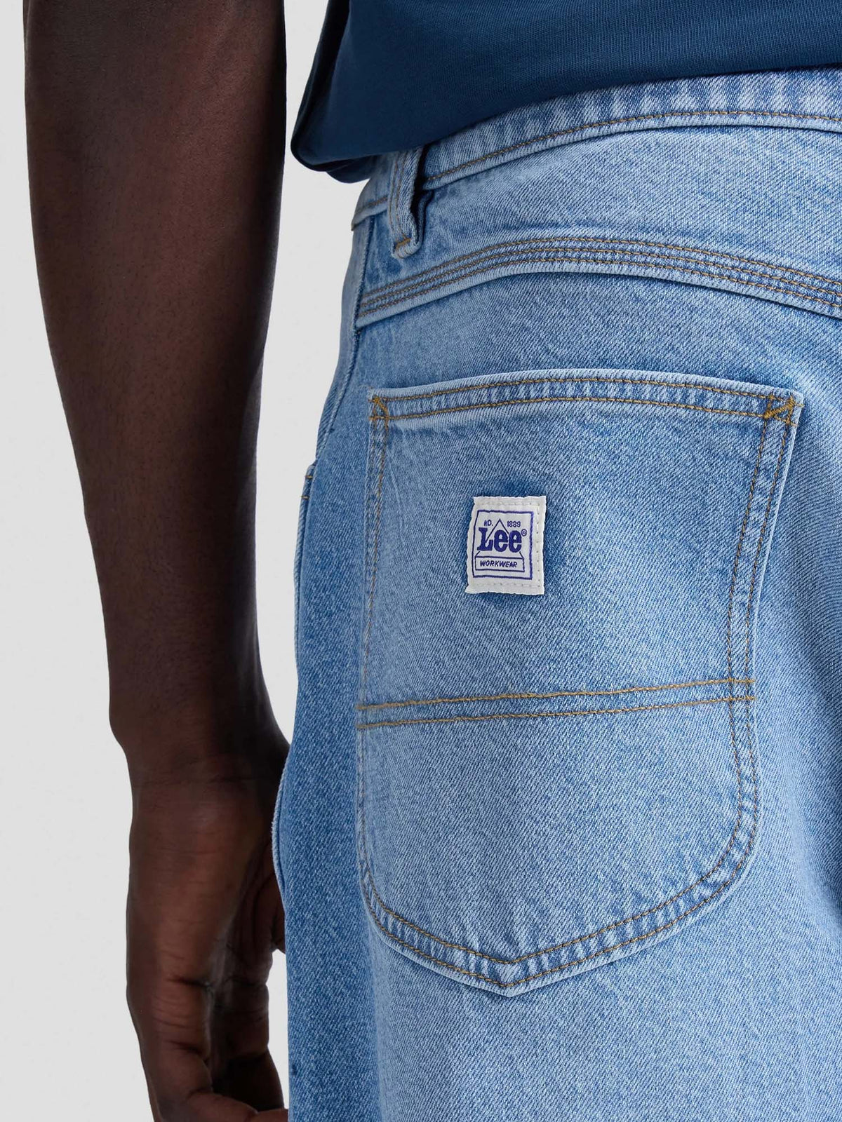 Lee Jeans Workwear Baggy Azzurro