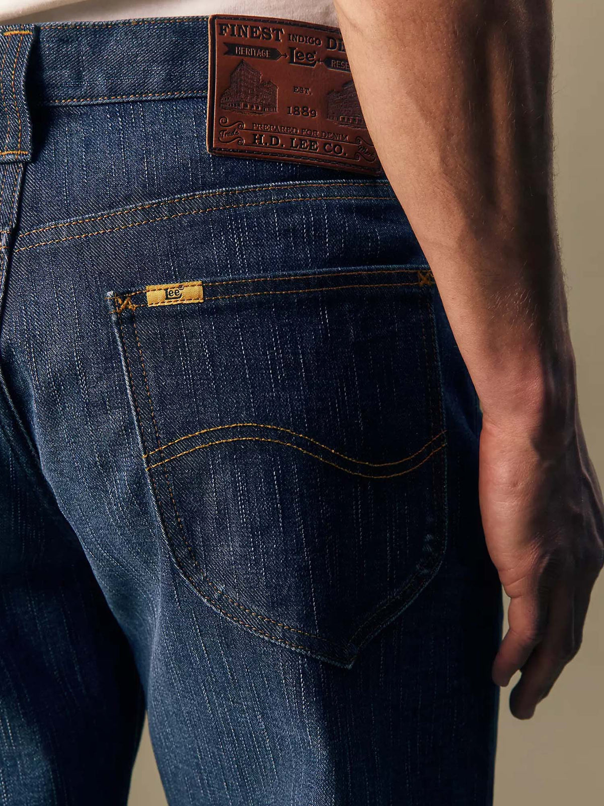 Lee Jeans Gold Relaxed Tapered Blu