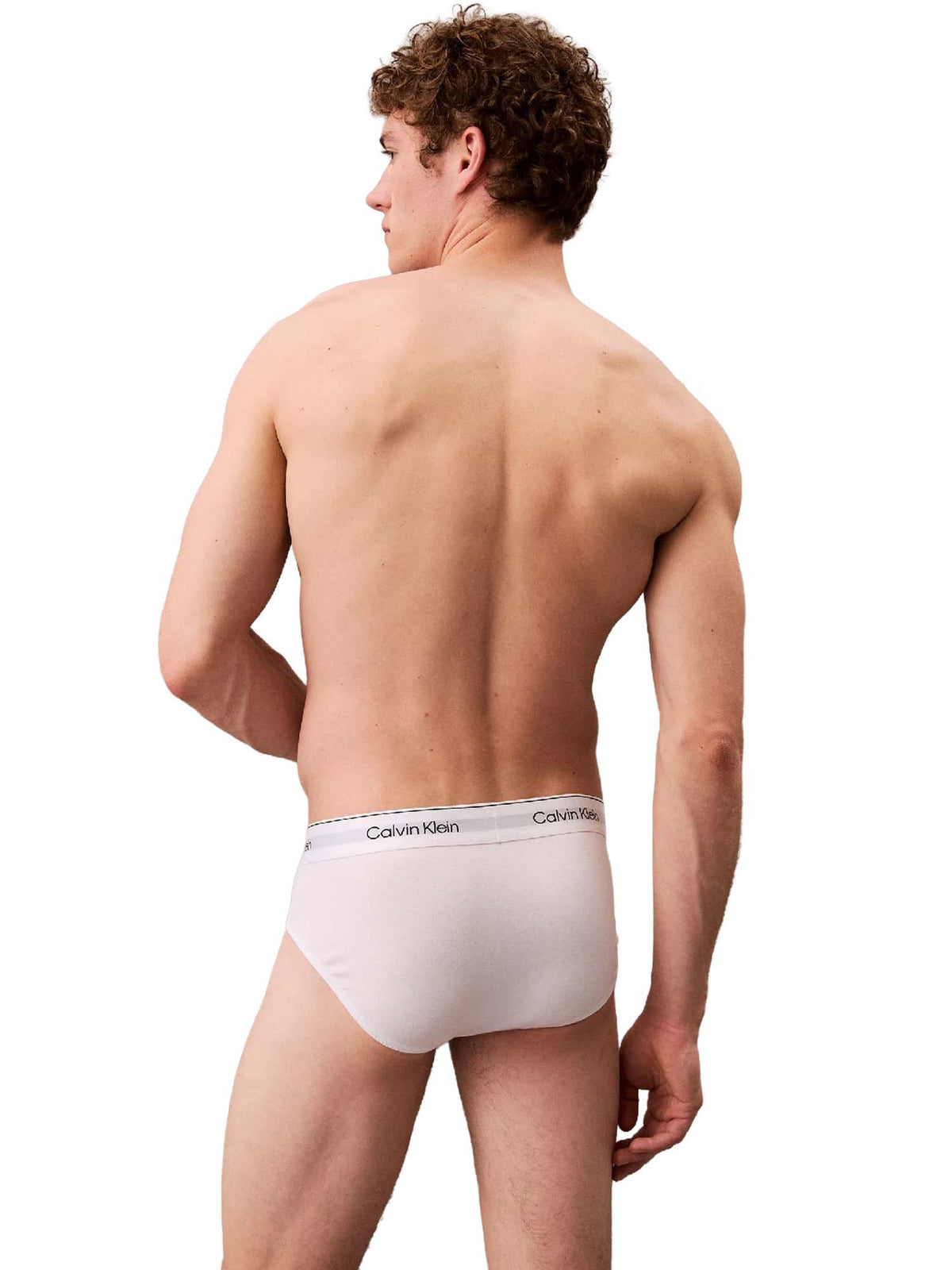 Calvin Klein Slip in confezione da 3 - Icon Cotton Stretch Bianco