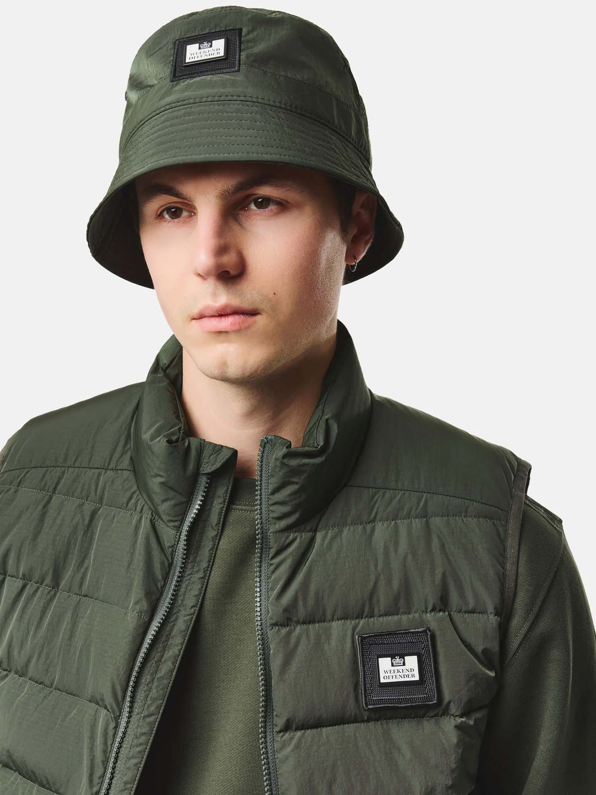 "Weekend Offender Cappello da pescatore "Long Beach Blvd" Verde"