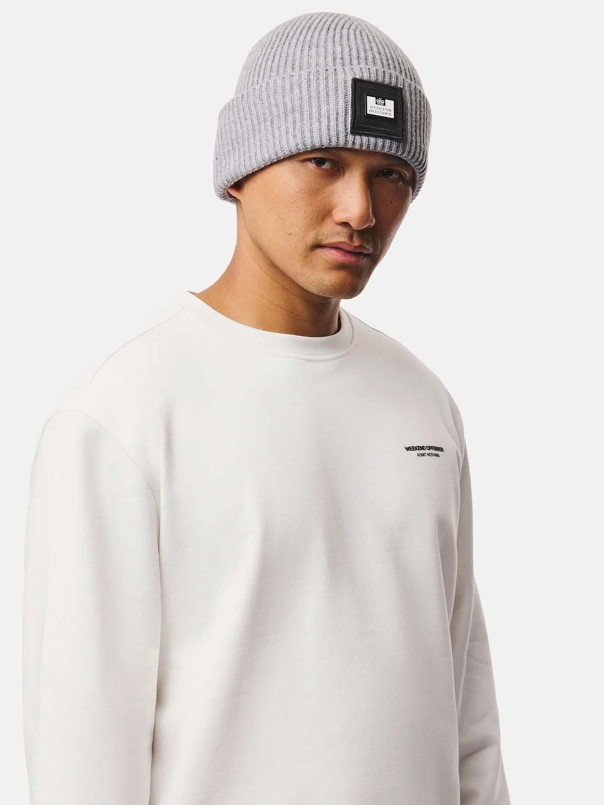 Weekend Offender Berretto Palmyra a Costine Grigio