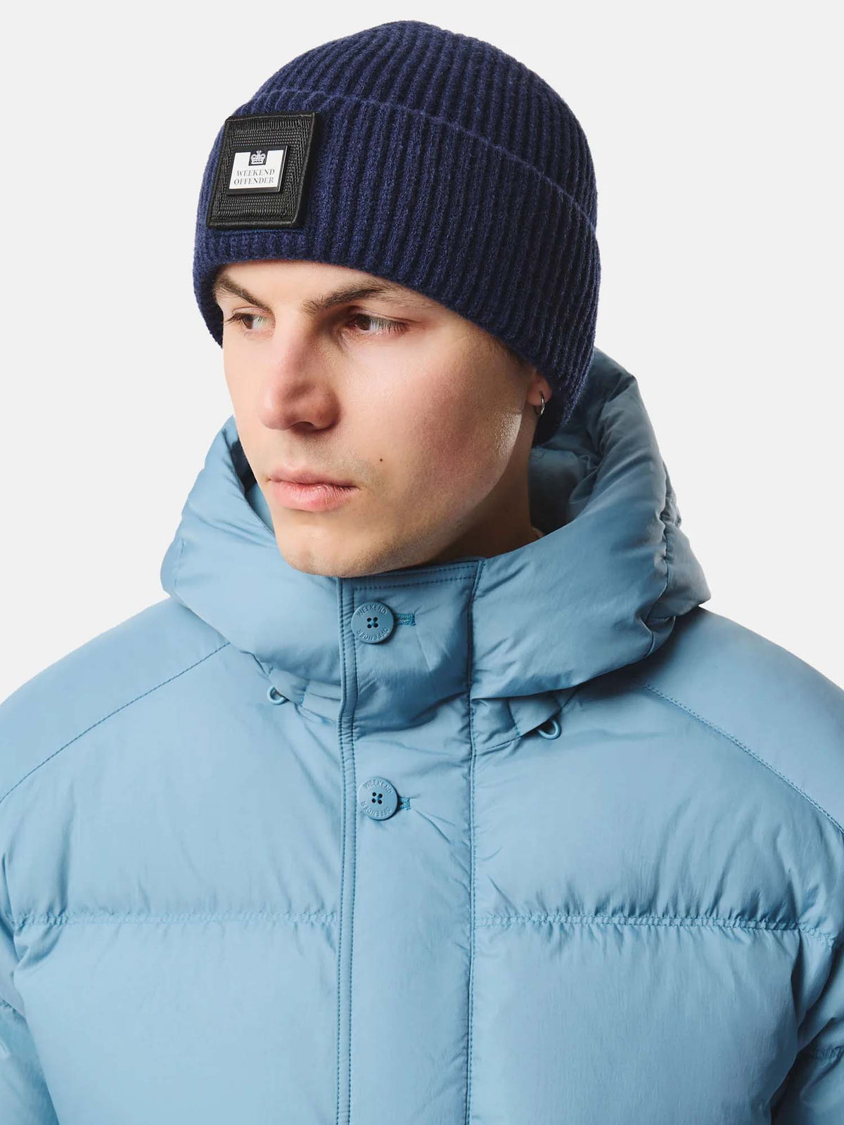 Weekend Offender Berretto Palmyra a Costine Blu