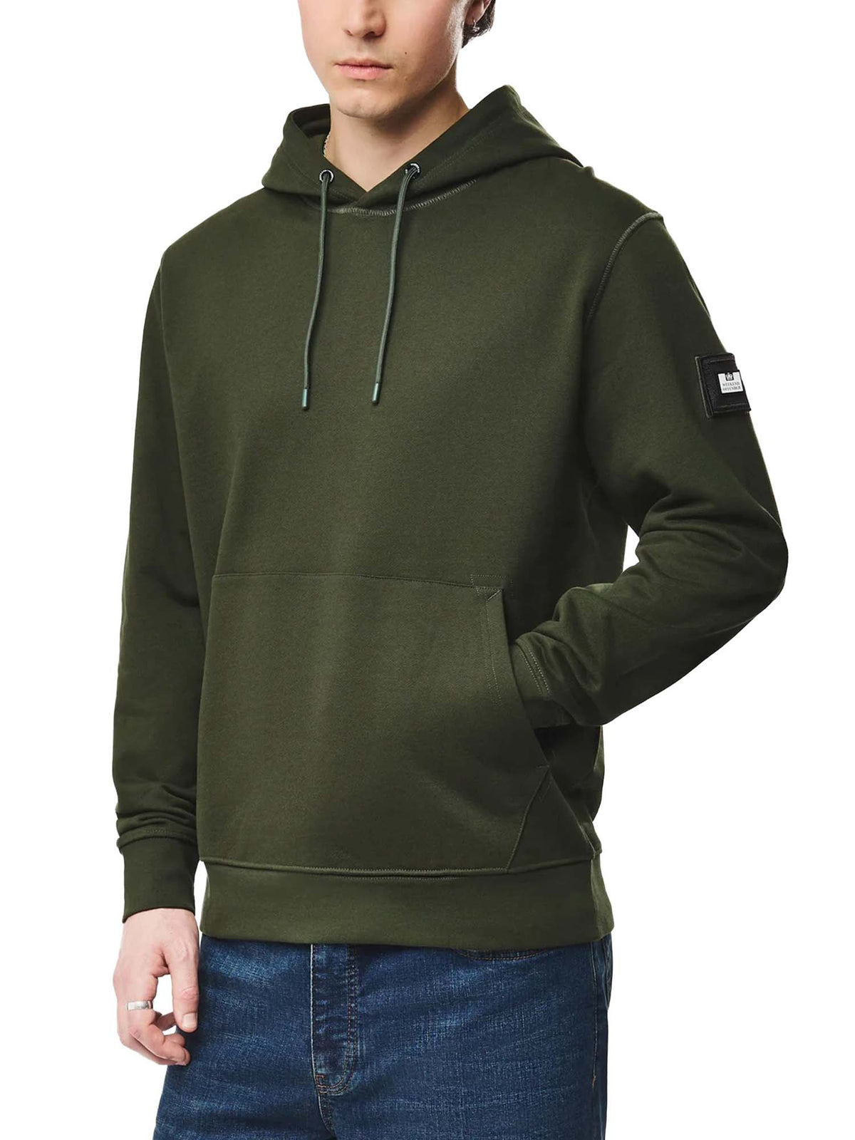 Weekend Offender Felpa con cappuccio Oulton Verde